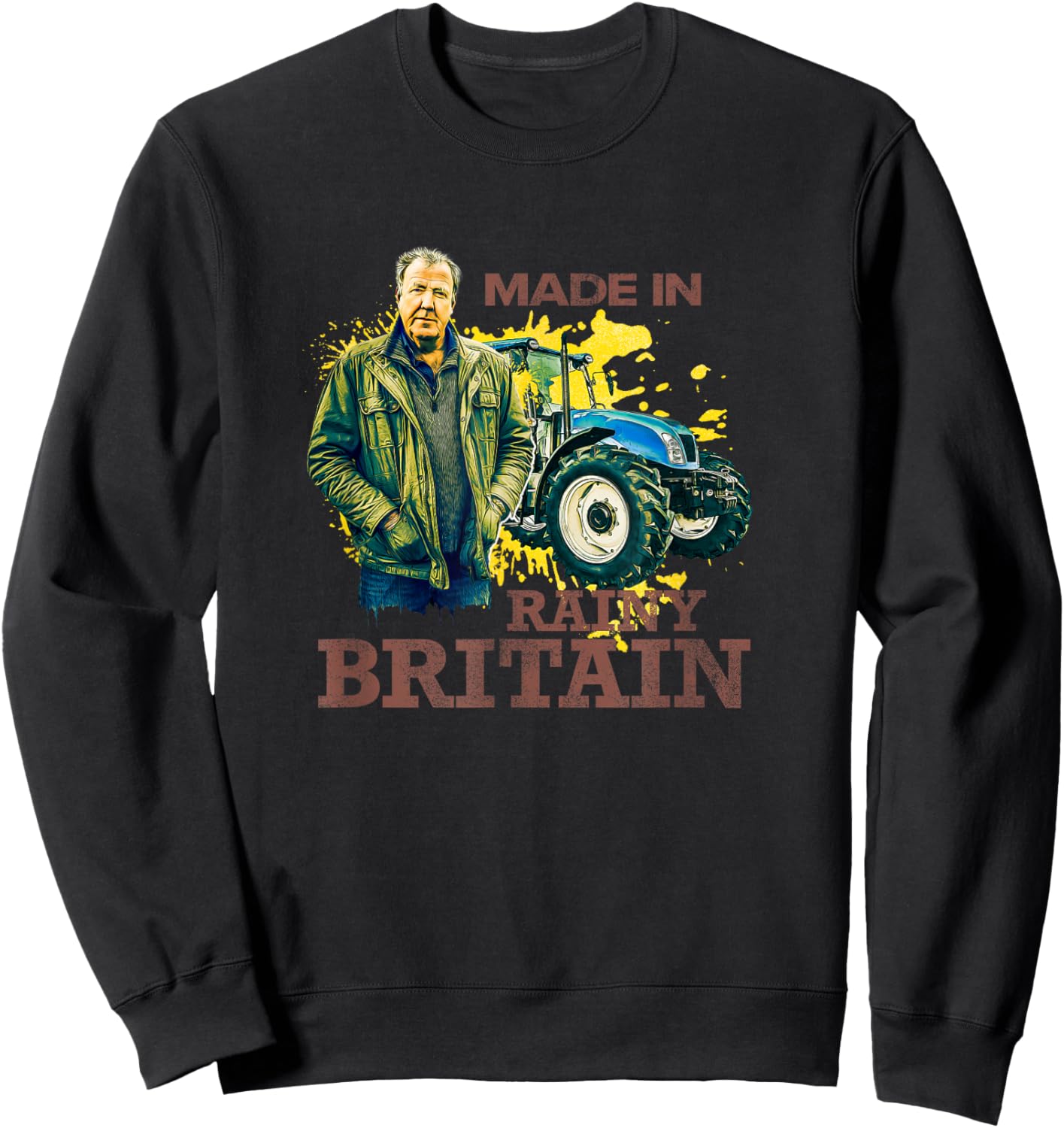 Clarkson's Farm - Made in Rainy Britain Sweatshirt - Sweatshirt | Black