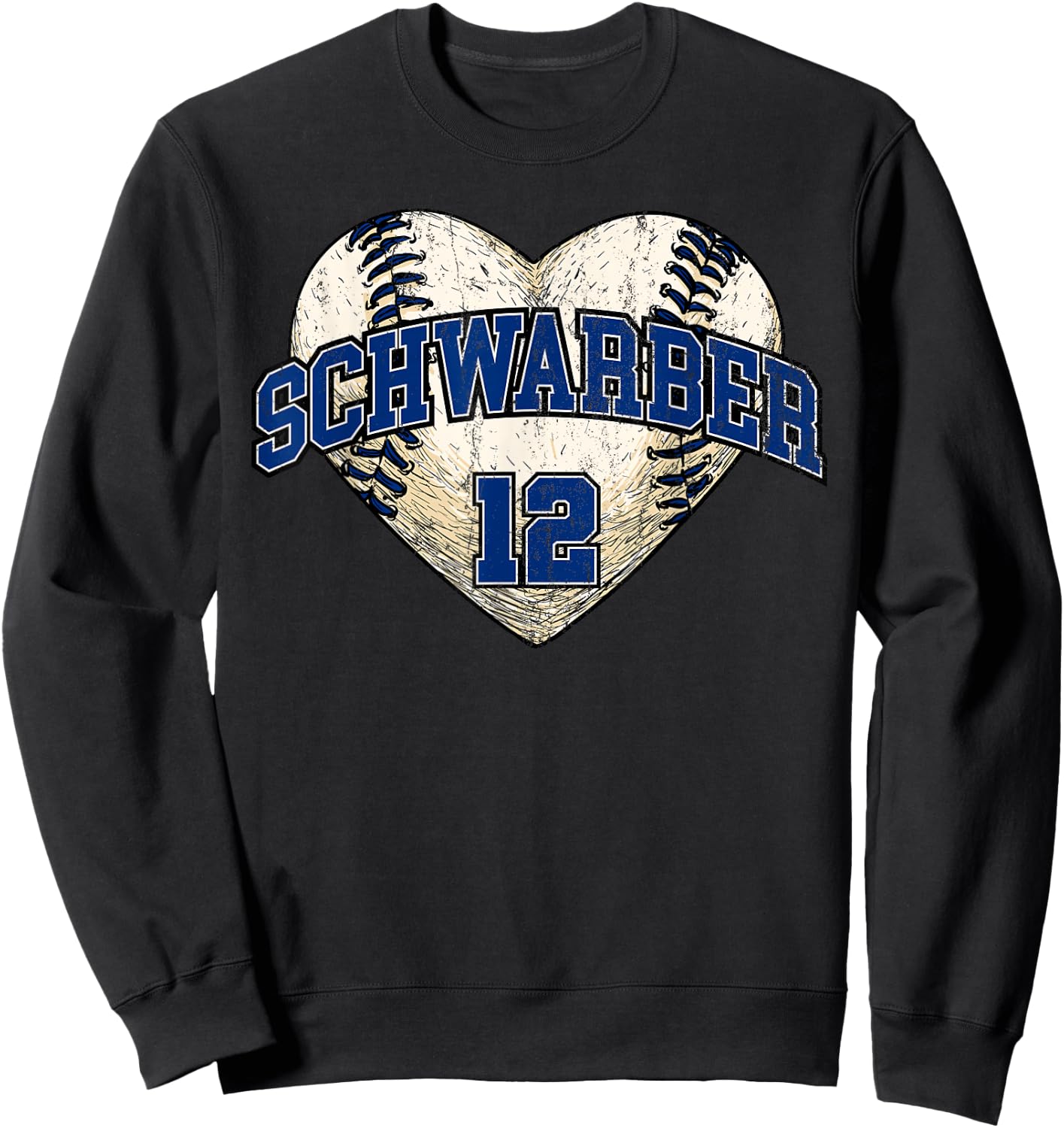 Baseball Heart Gameday Kyle Schwarber Philadelphia MLBPA Sweatshirt - Sweatshirt | Black