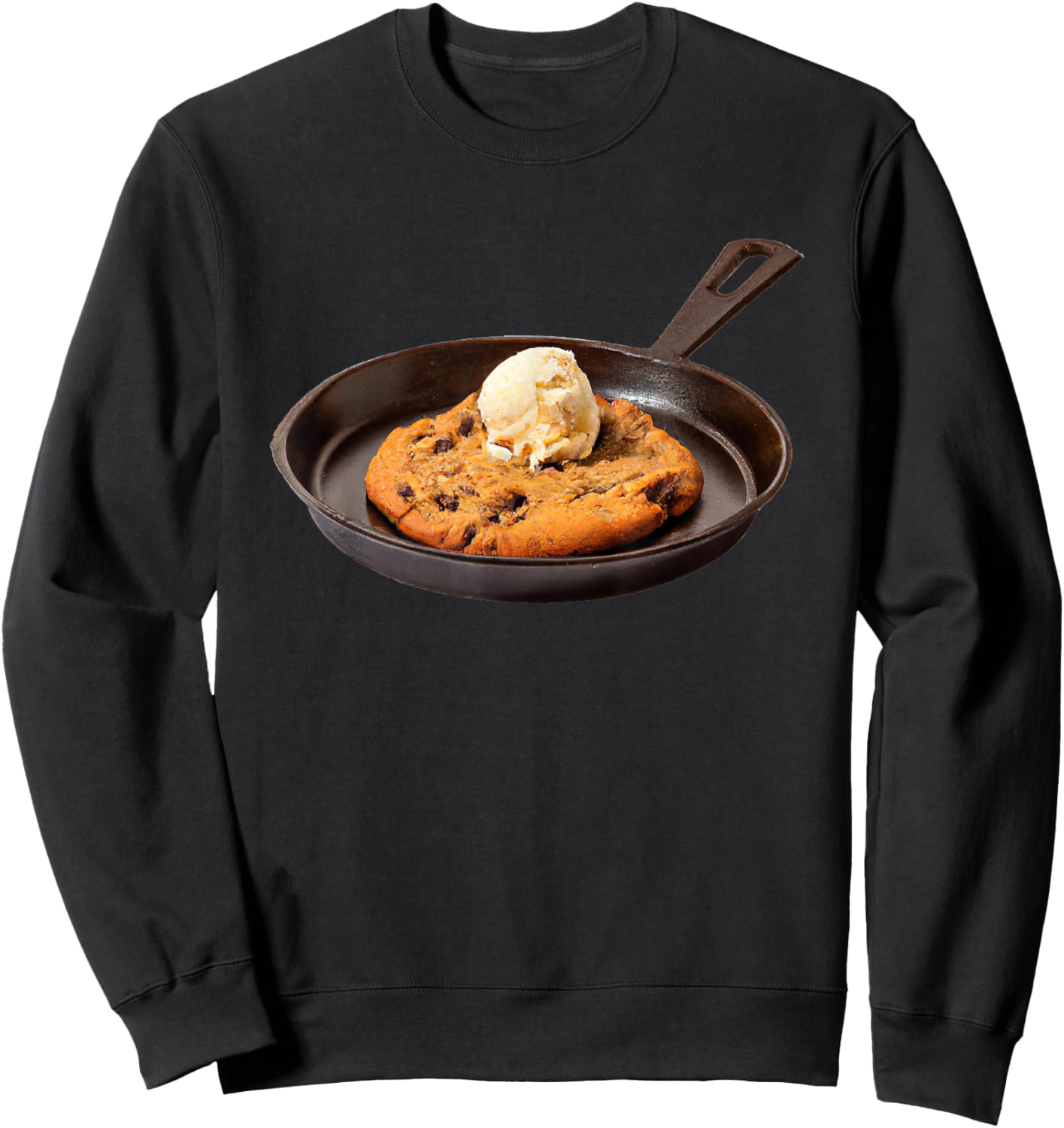 Skillet Chocolate Chip Cookie Sweatshirt - Sweatshirt | Black