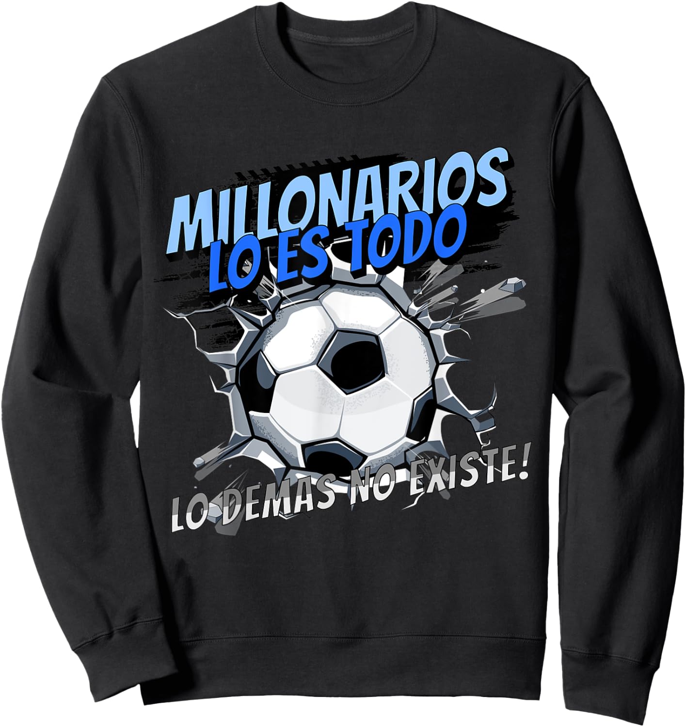 Millonario albiazul colombian colombia futbol cool Sweatshirt - Sweatshirt | Black