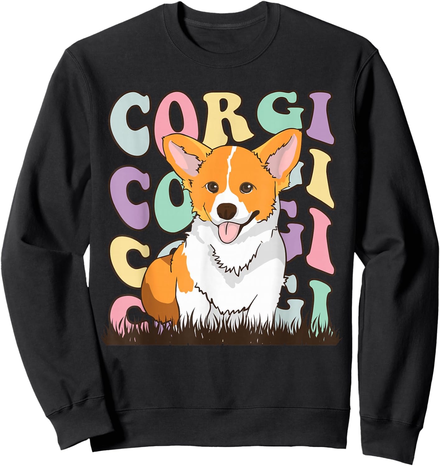 Corgi Corgi Sweatshirt - Sweatshirt | Black