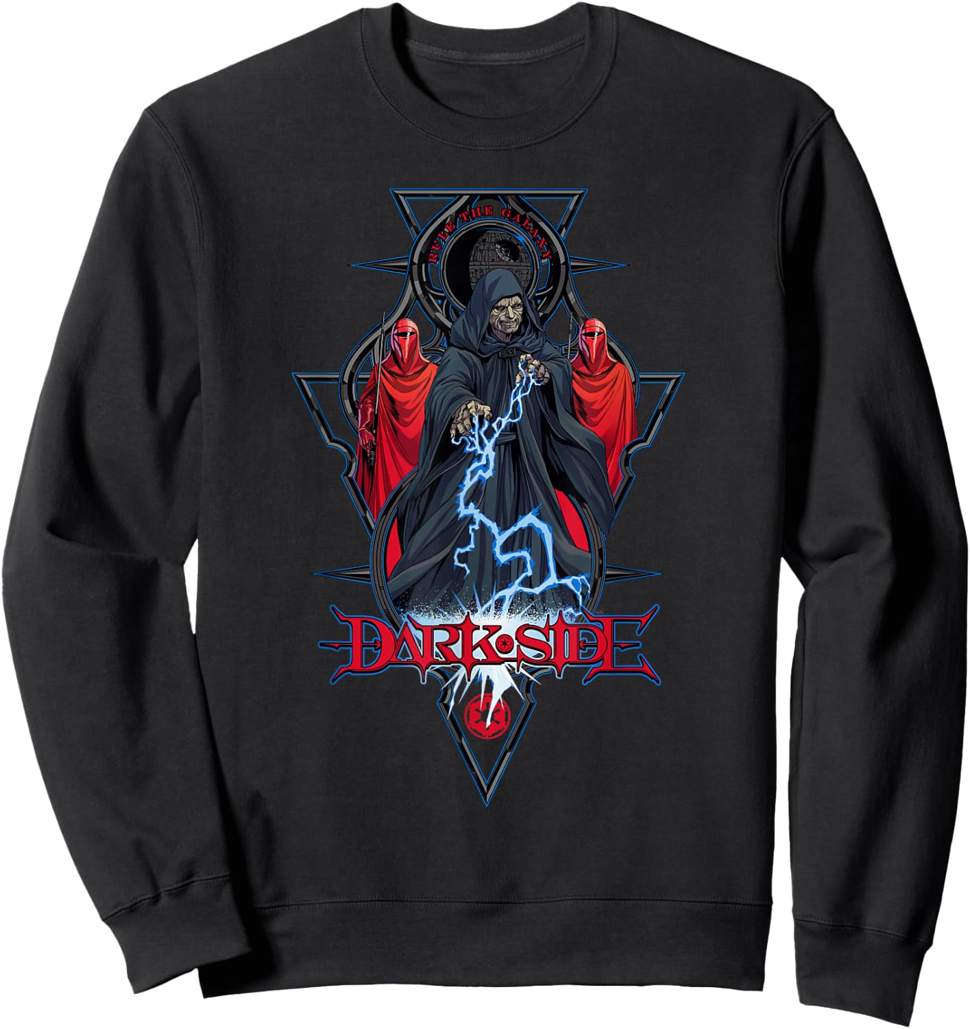 Star Wars Dark Side Emperor Palpatine Guards Rule the Galaxy Sweatshirt - Sweatshirt | Black