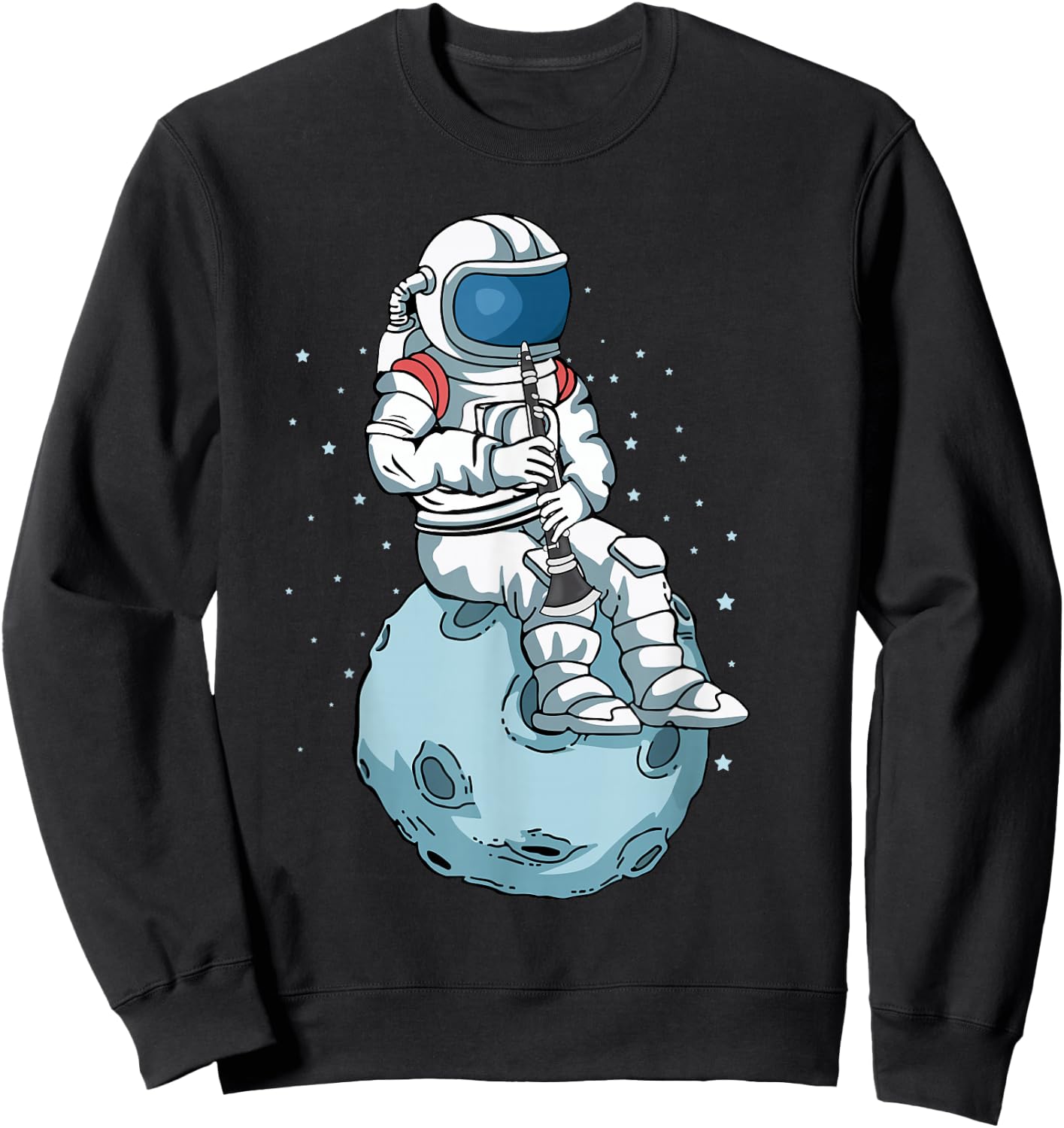Clarinet Men Clarinet Lover Kids Clarinet Player Clarinetist Sweatshirt - Sweatshirt | Black