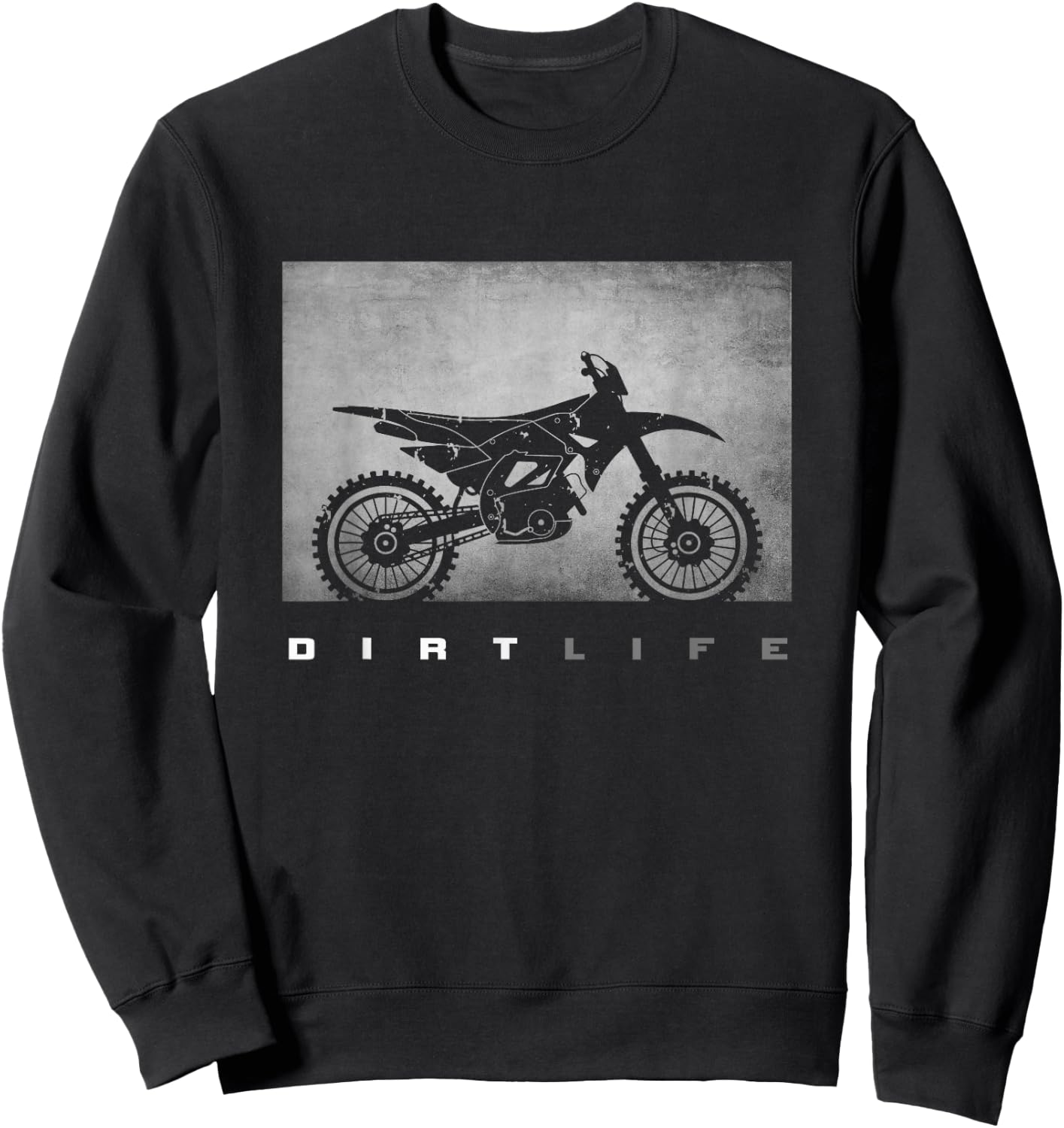 Dirt Bike Motocross Apparel - Dirt Bike Motocross Sweatshirt - Sweatshirt | Black