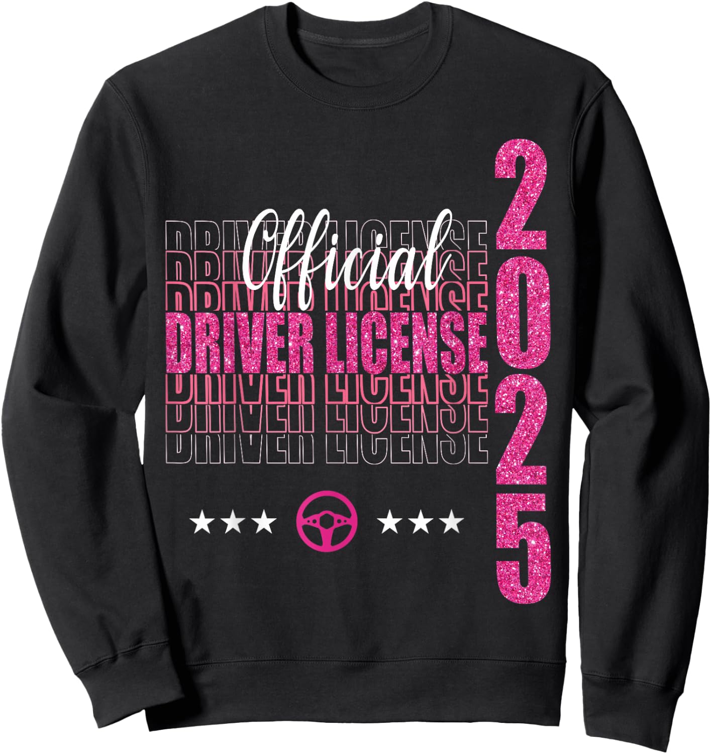 Driving test passed | New Driver | Driver's license passed Sweatshirt - Sweatshirt | Black
