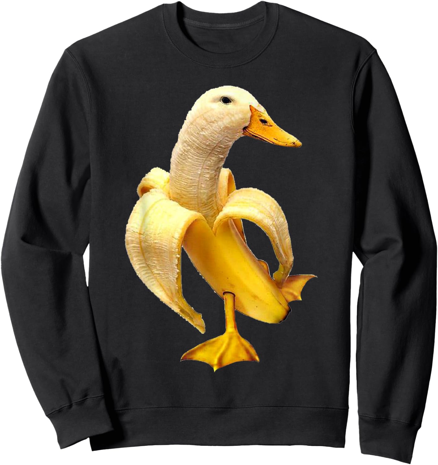 Banana Duck Sweatshirt - Sweatshirt | Black