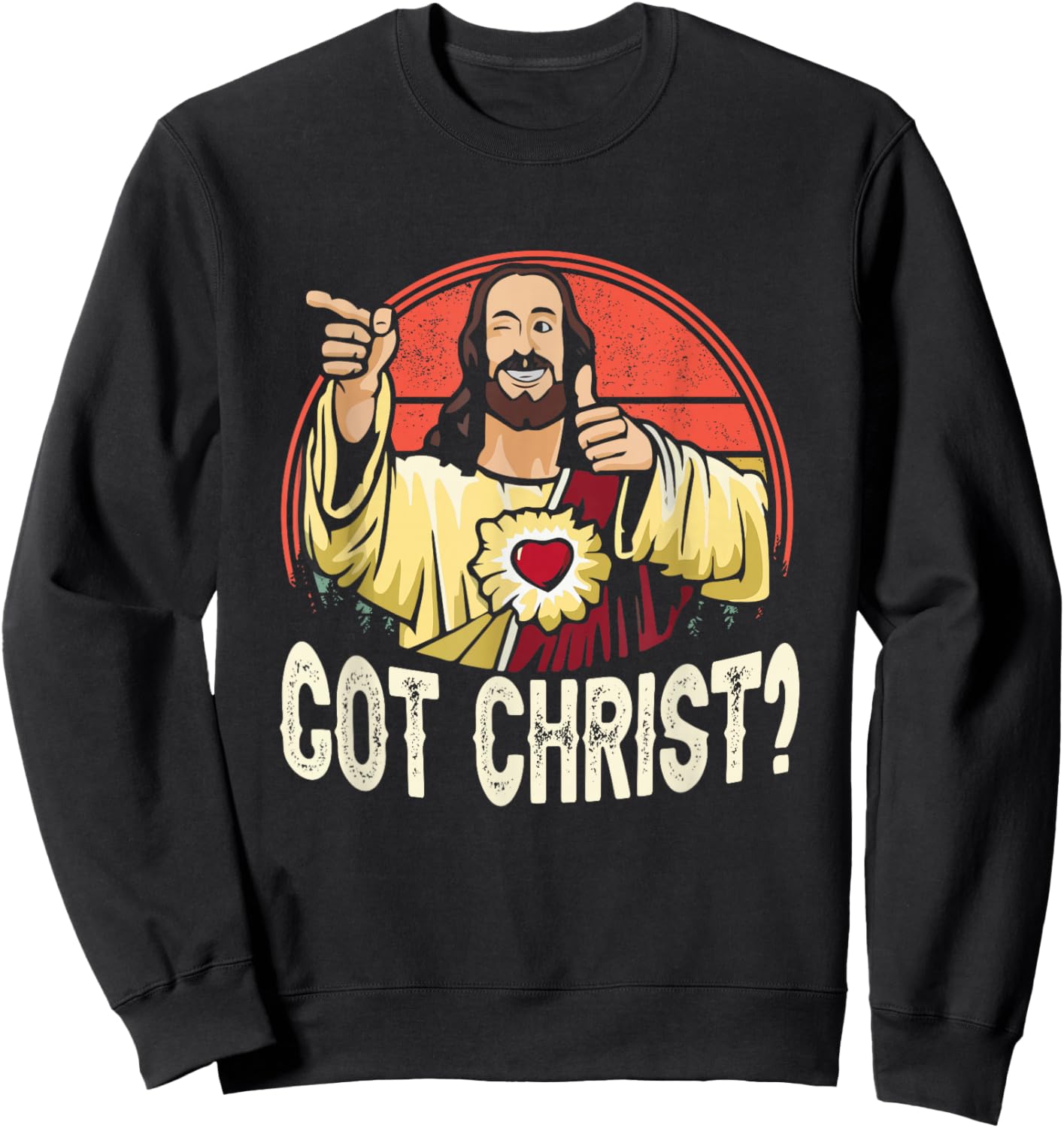 Got Buddy a Christ Christmas Cool Jesus Religious Christian Sweatshirt - Sweatshirt | Black