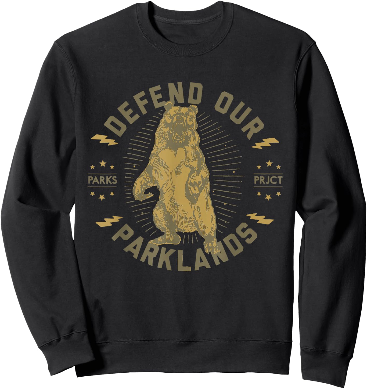 Defend Our Parklands Sweatshirt - Sweatshirt | Black