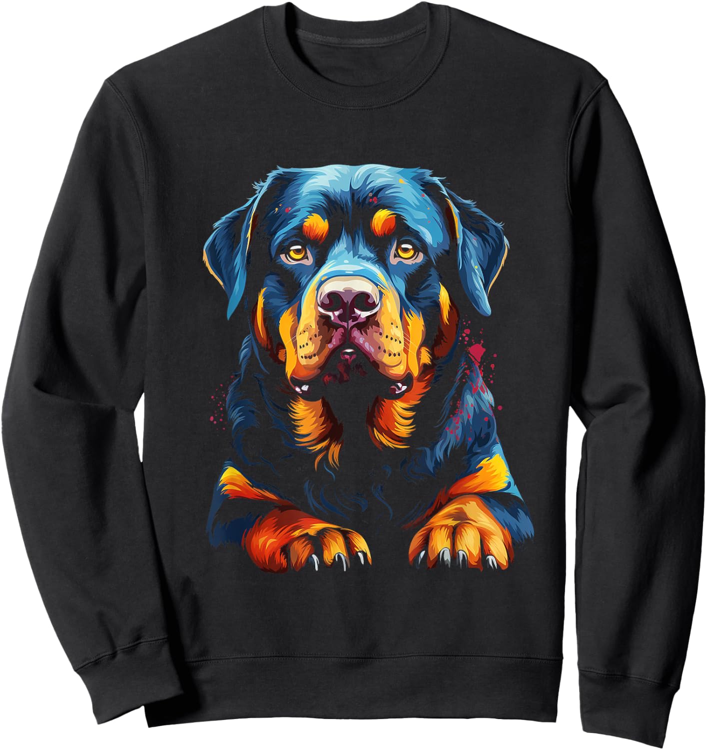 Rottweiler dog pet owner Sweatshirt - Sweatshirt | Black
