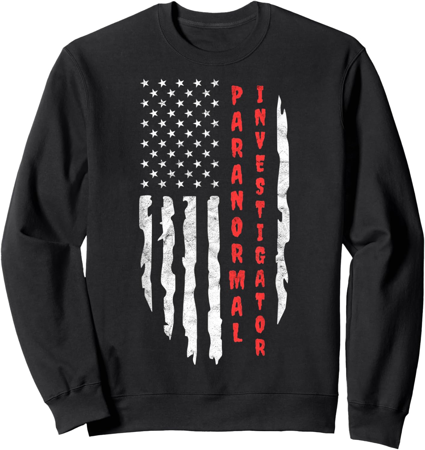 Ghost Hunting Paranormal Investigator Sweatshirt - Sweatshirt | Black
