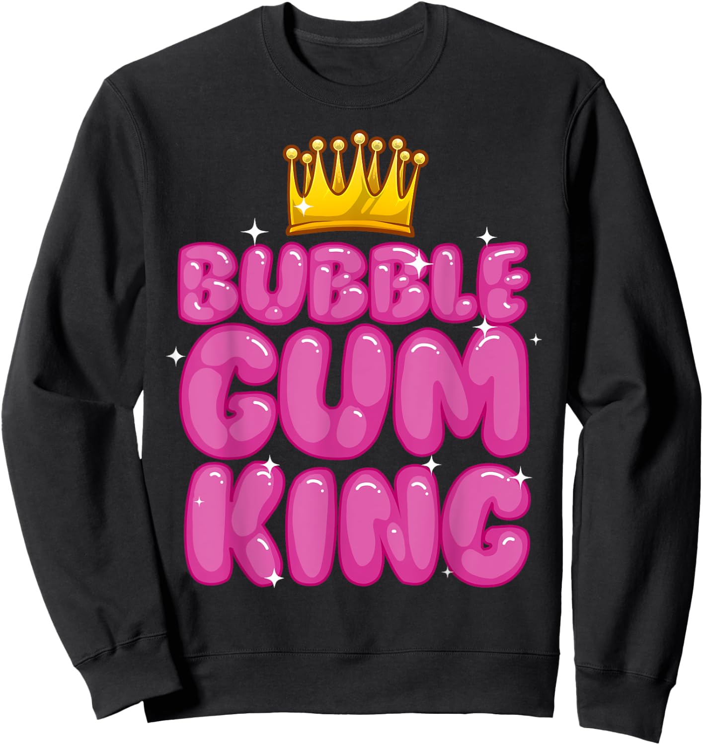 Cool Bubble Gum Boys Bubblegum Machine Candy Sweatshirt - Sweatshirt | Black