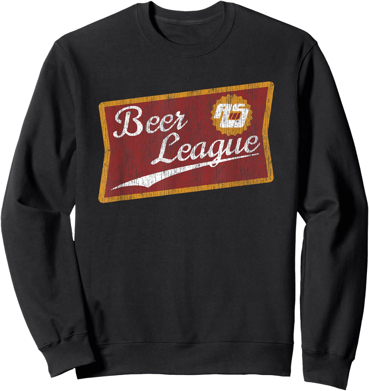 Beer League Sports Sweatshirt - Sweatshirt | Black