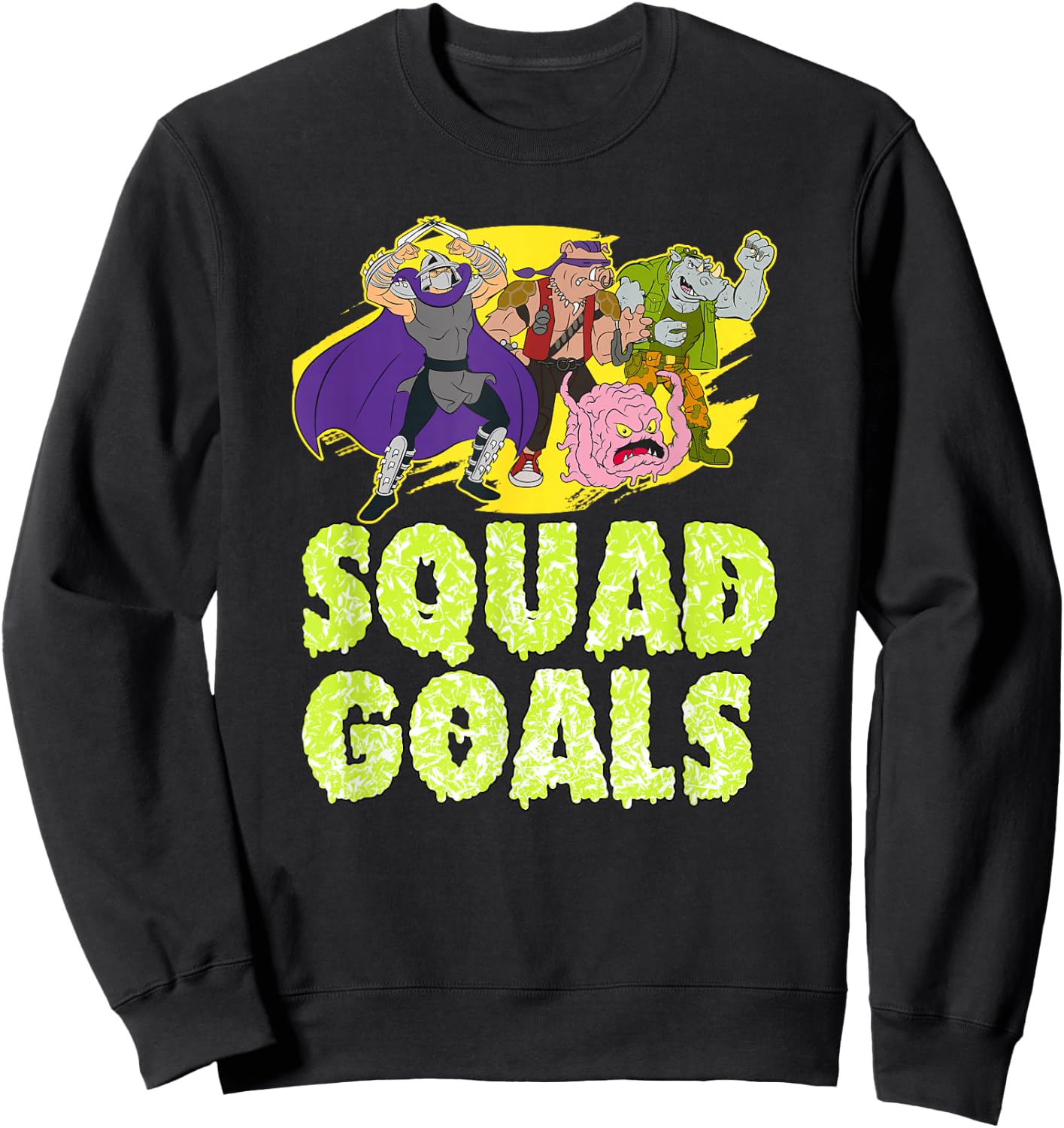 Team Shredder - Squad Goals Sweatshirt - Sweatshirt | Black