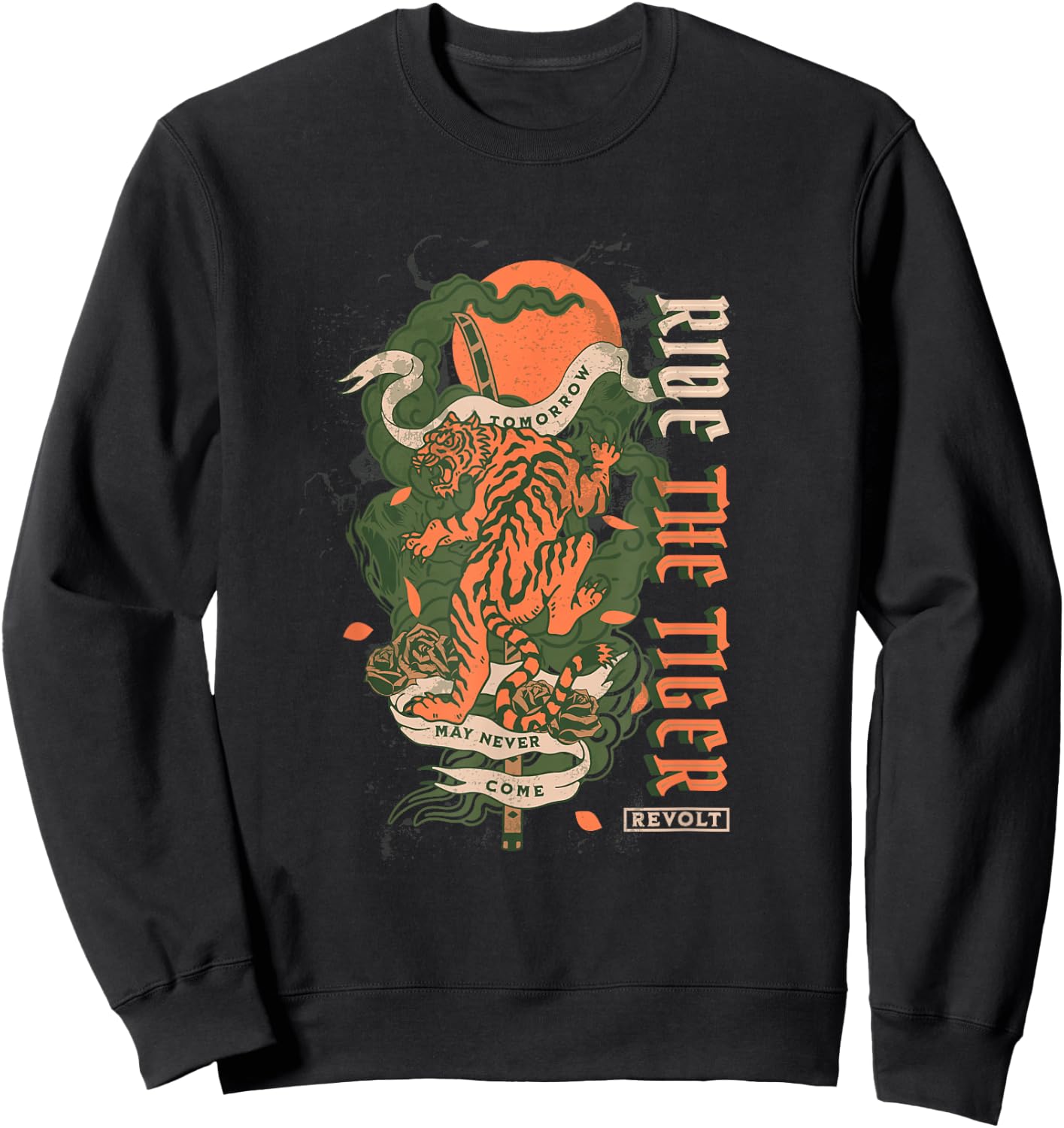 Ride the Tiger Julius Evola Revolt Against the Modern World Sweatshirt - Sweatshirt | Black