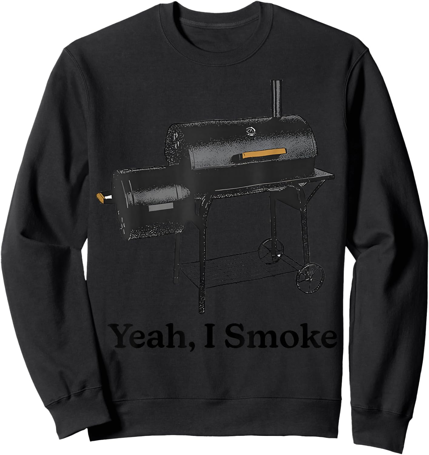 Yeah, I Smoke Funny Women Sweatshirt - Sweatshirt | Black