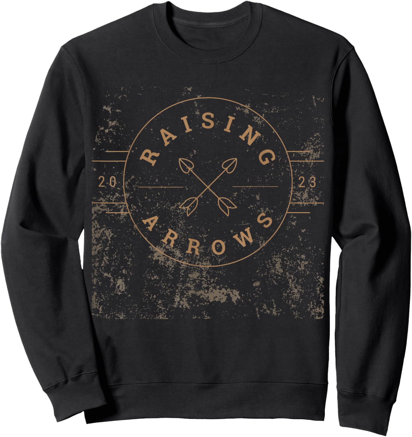 Christian Dad Raising Arrows Raising Godly Children Sweatshirt - Sweatshirt | Black