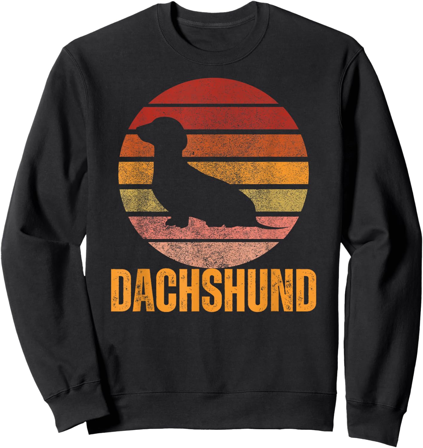 Dog Lover Gifts Dachshund 's Wiener Dog Men's Sweatshirt - Sweatshirt | Black