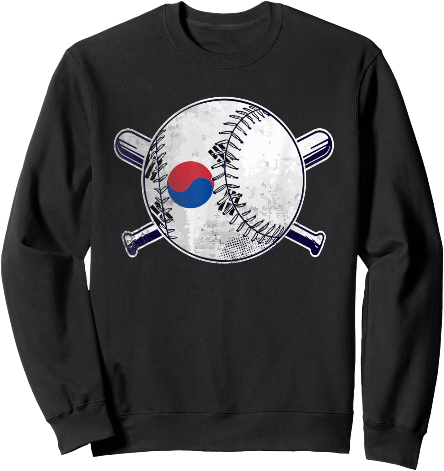 Korean Baseball Sport Korea Baseball Sweatshirt - Sweatshirt | Black