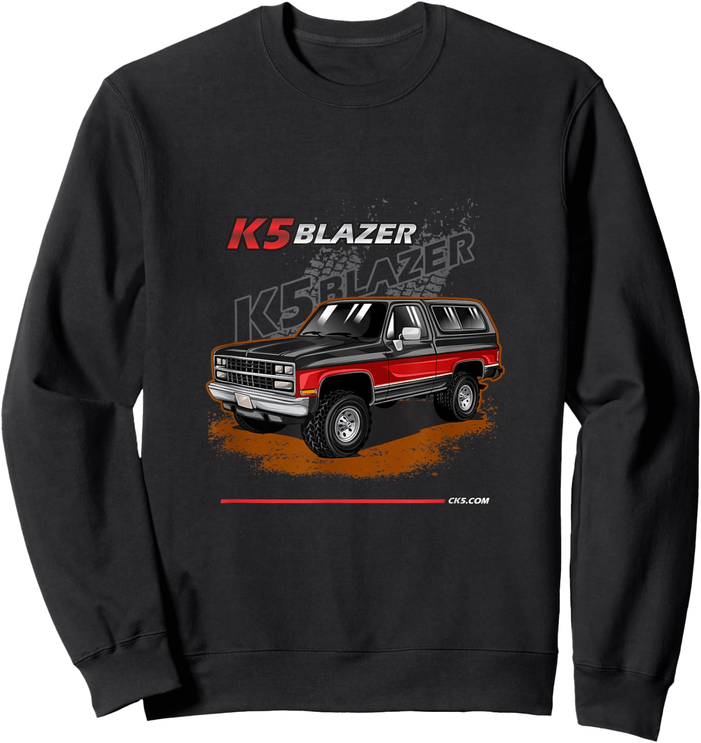 1989-91 K5 Blazer square body 4x4 Sweatshirt - Sweatshirt | Black
