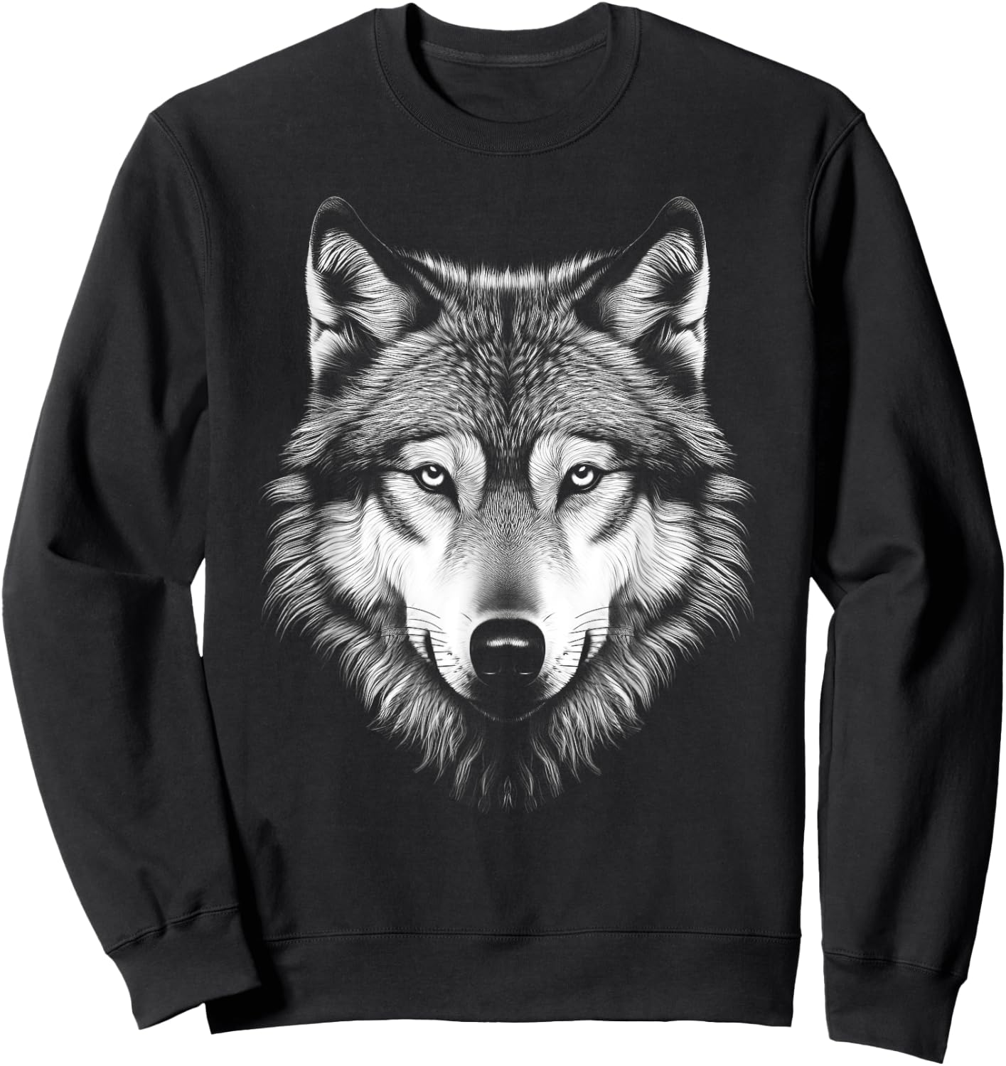 Wolf Sweatshirt - Sweatshirt | Black