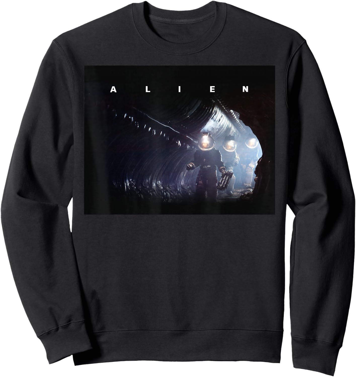 Alien Nostromo Crew Investigate Acheron Sweatshirt - Sweatshirt | Black
