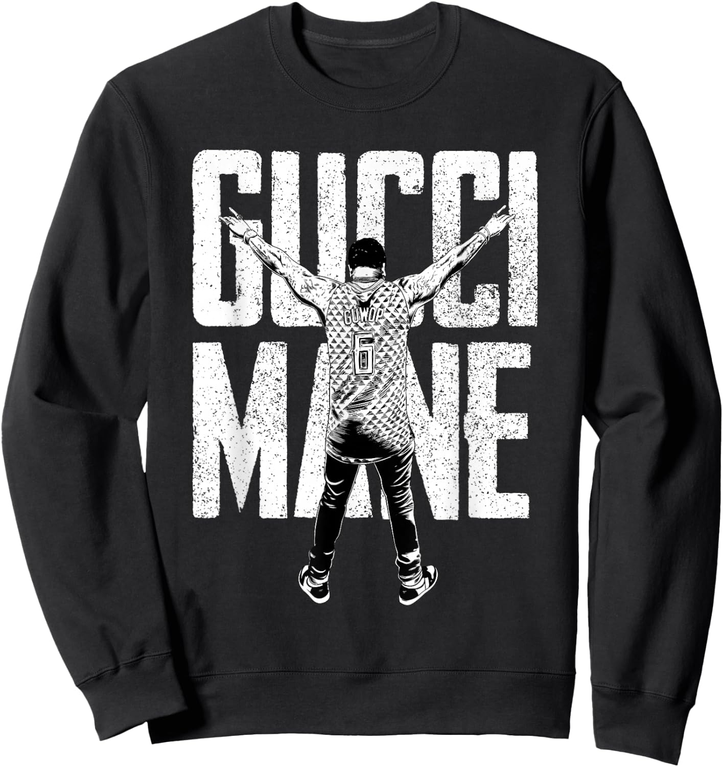 Gucci Mane Guwop Stance Sweatshirt - Sweatshirt | Black
