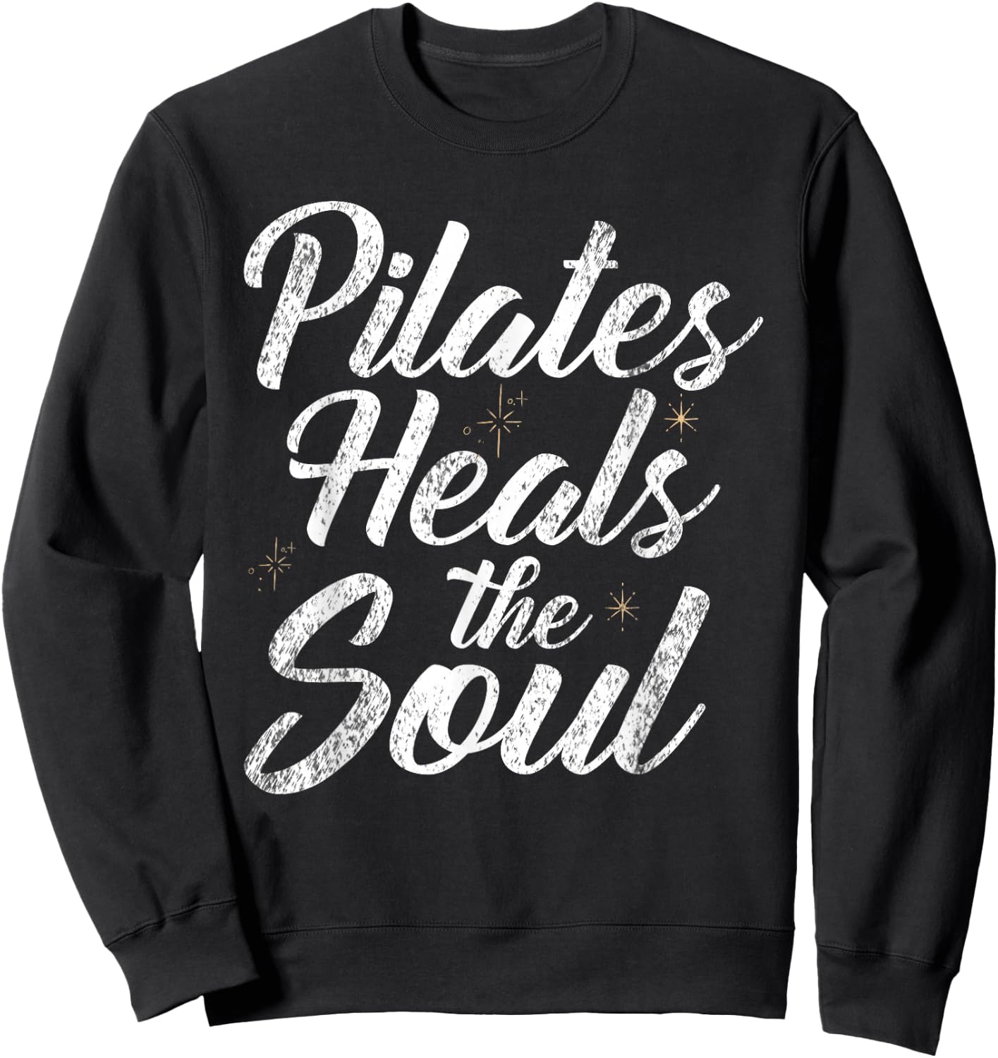 Pilates heals the Soul Pilates Sweatshirt - Sweatshirt | Black