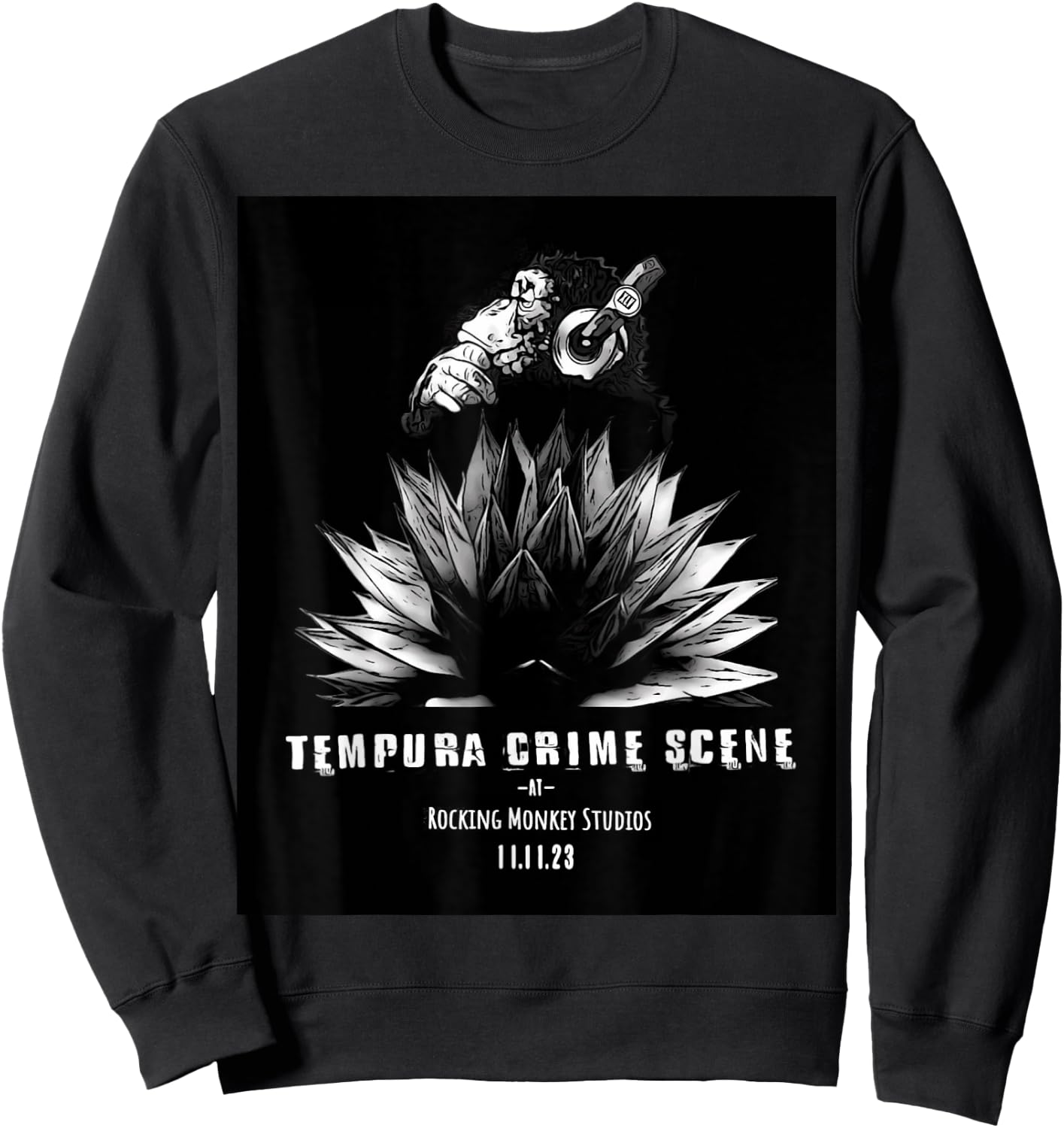 TCS Gig 11/11 at Rocking Monkey Studios Sweatshirt - Sweatshirt | Black