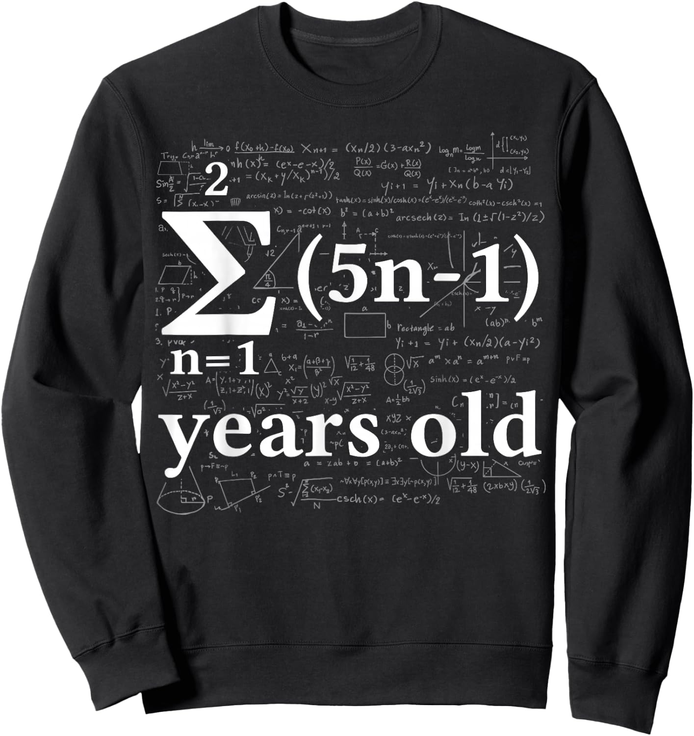 Math 13 Birthday Boy 13 yr 13 Year Old Boy 13th Birthday Sweatshirt - Sweatshirt | Black