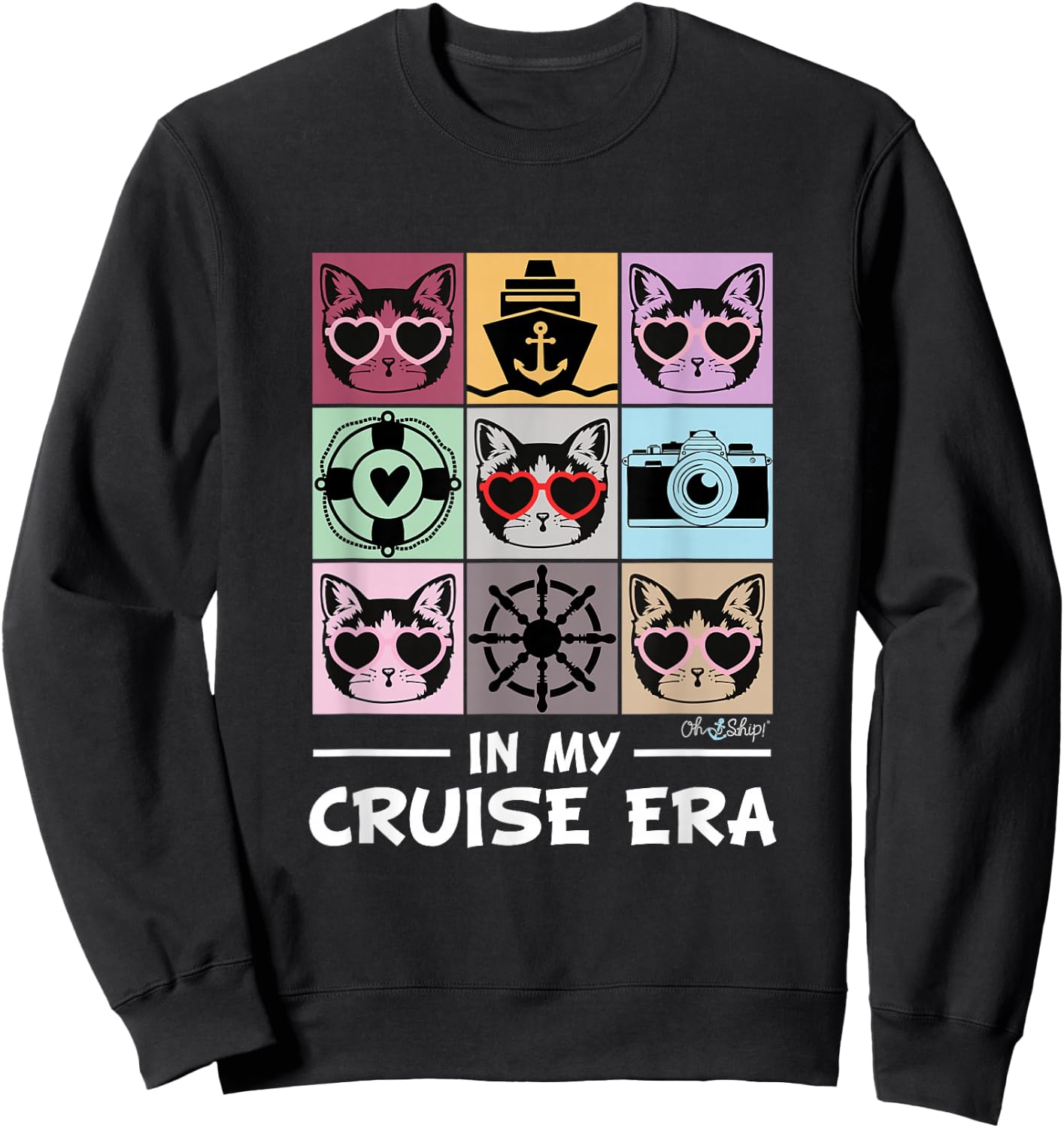 In my Cruise Era - Era Cruise Sweatshirt - Sweatshirt | Black