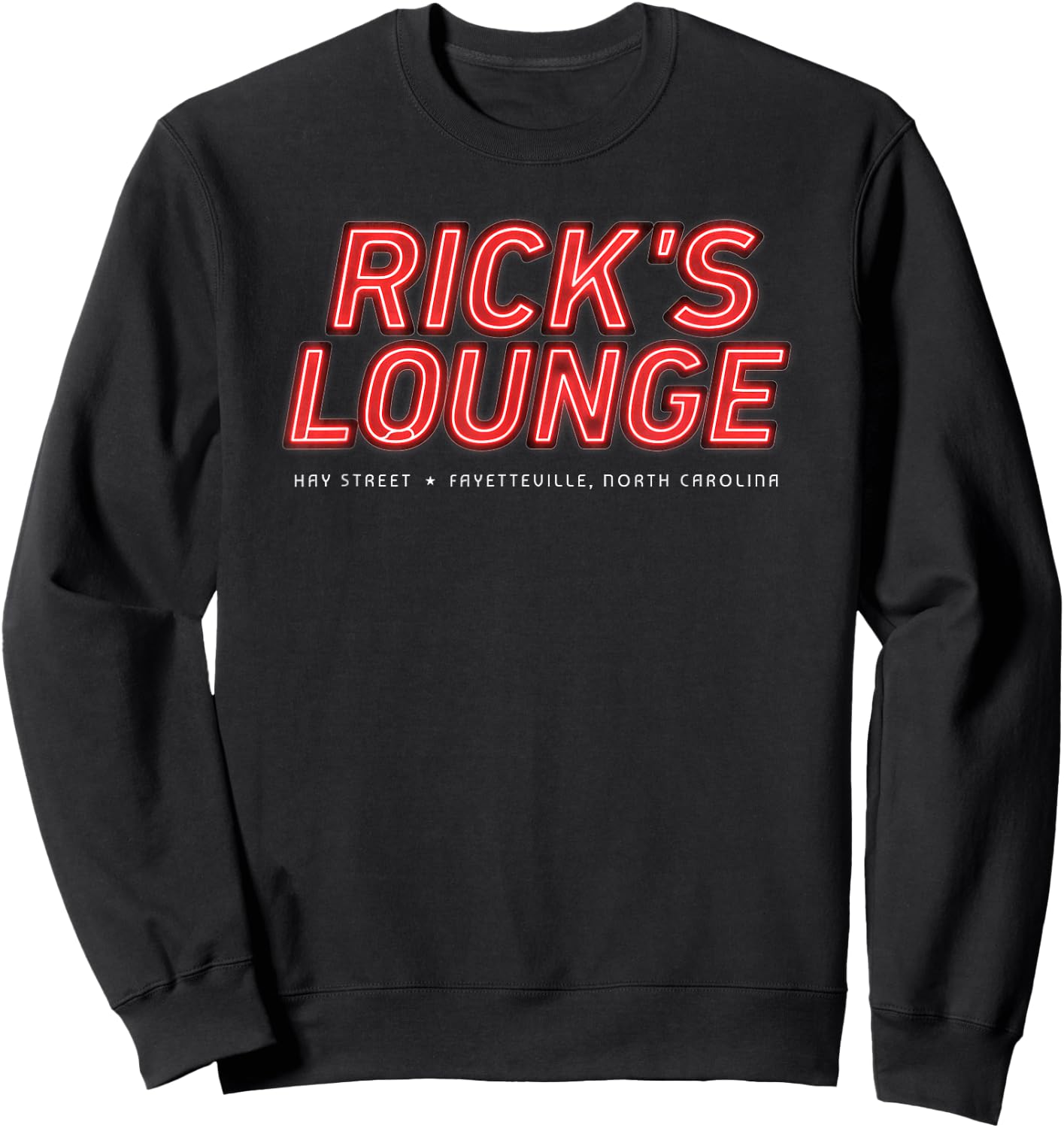 American Marauder: Rick's Lounge Fayetteville NC Sweatshirt - Sweatshirt | Black