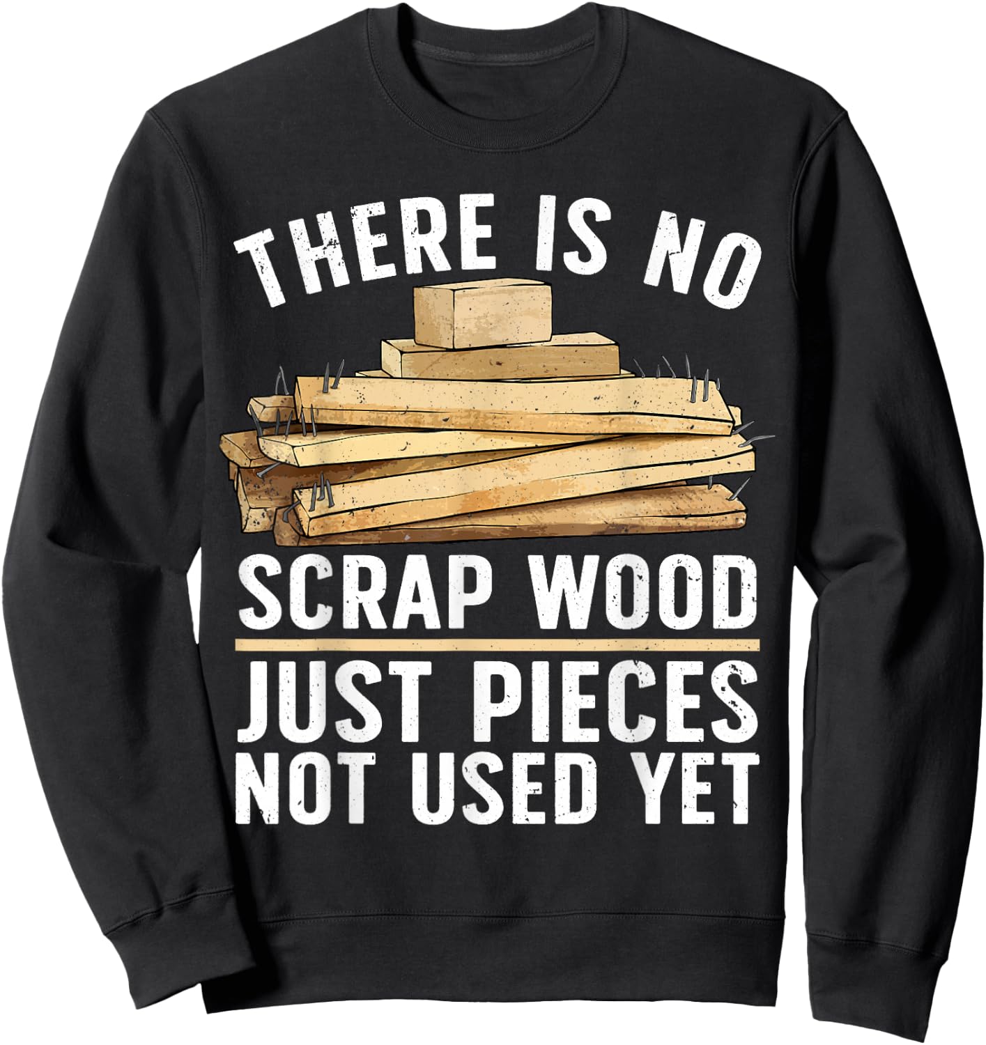 Best Woodworking Design Women Woodworker Wood Tools Sweatshirt - Sweatshirt | Black