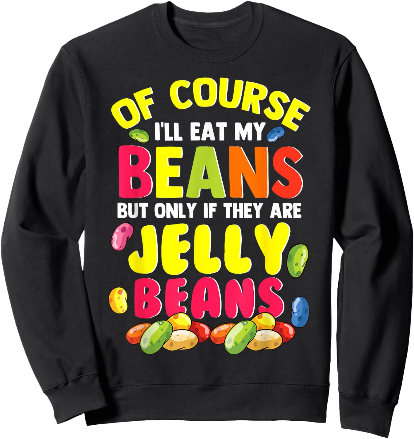 Jelly Beans Sweatshirt - Sweatshirt | Black