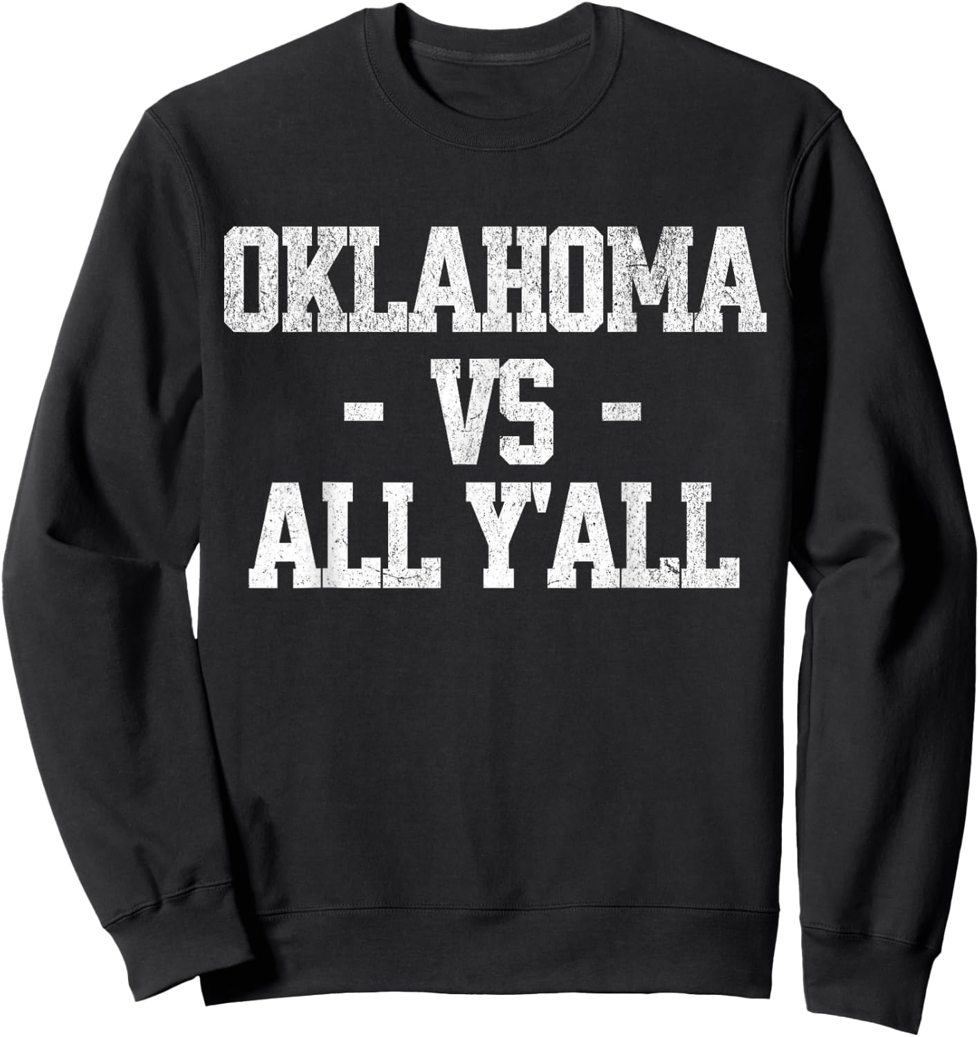 Oklahoma city vintage Sweatshirt - Sweatshirt | Black