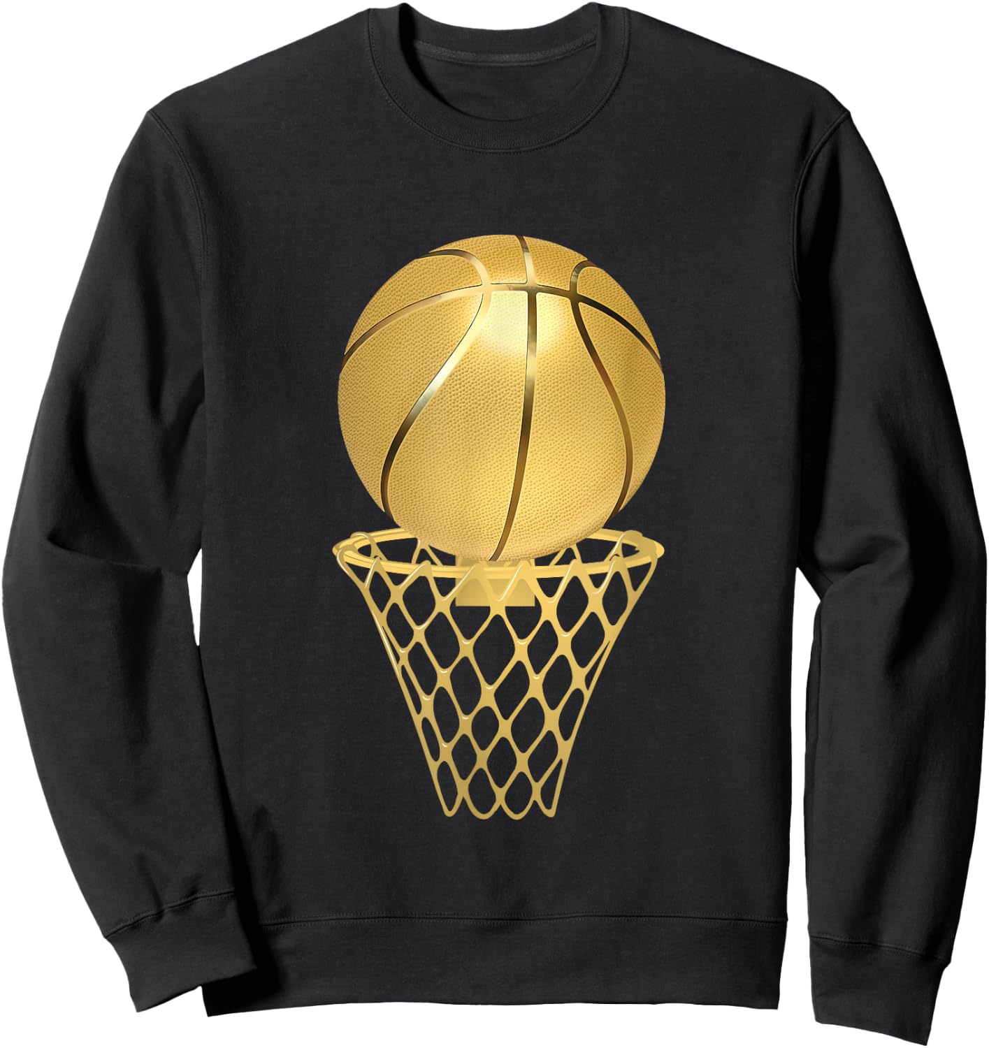 Basketball Player - Trophy Game Coach Sports Lover Sweatshirt - Sweatshirt | Black
