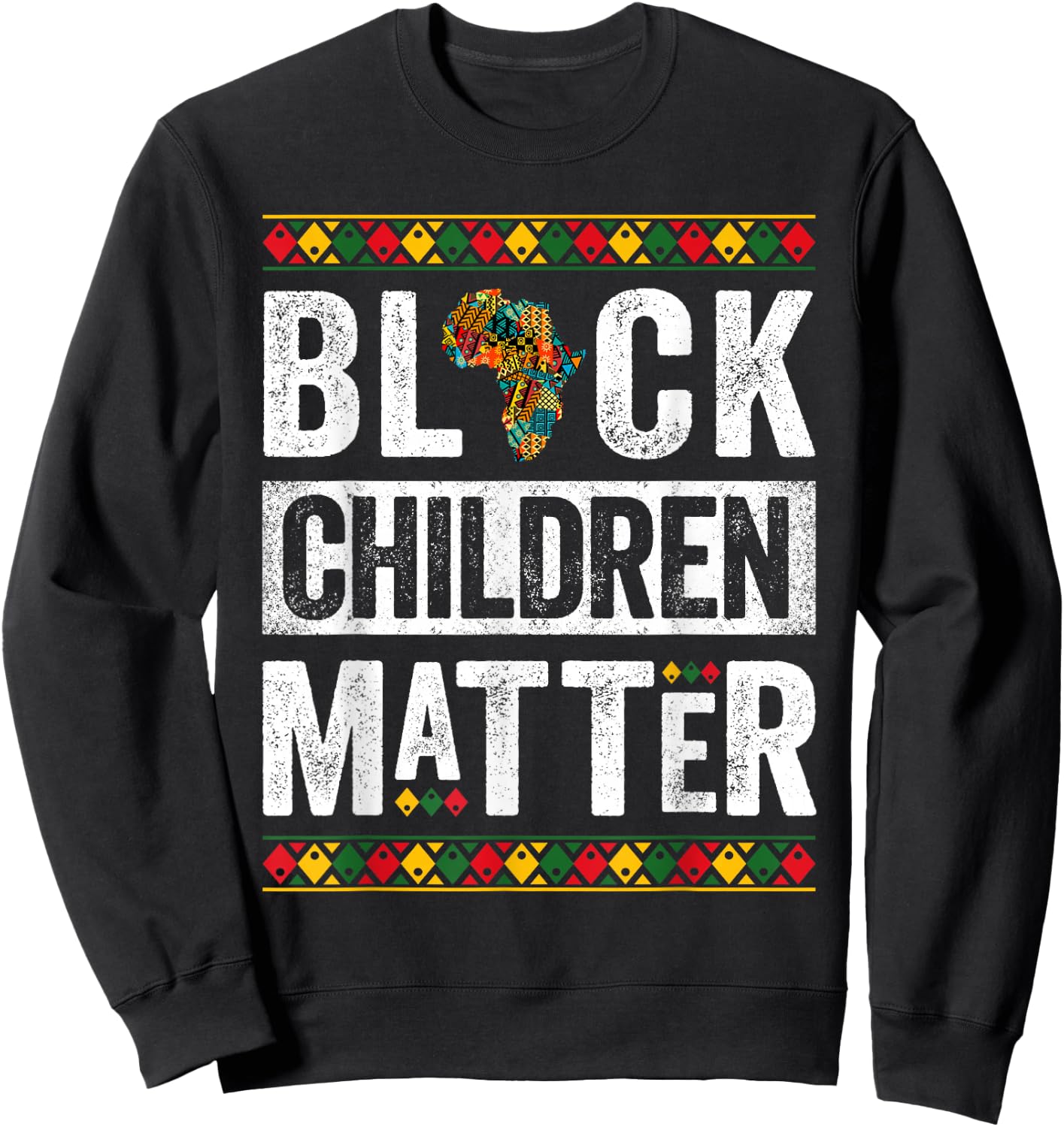 Black Children Matter Kids Black History Month Sweatshirt - Sweatshirt | Black