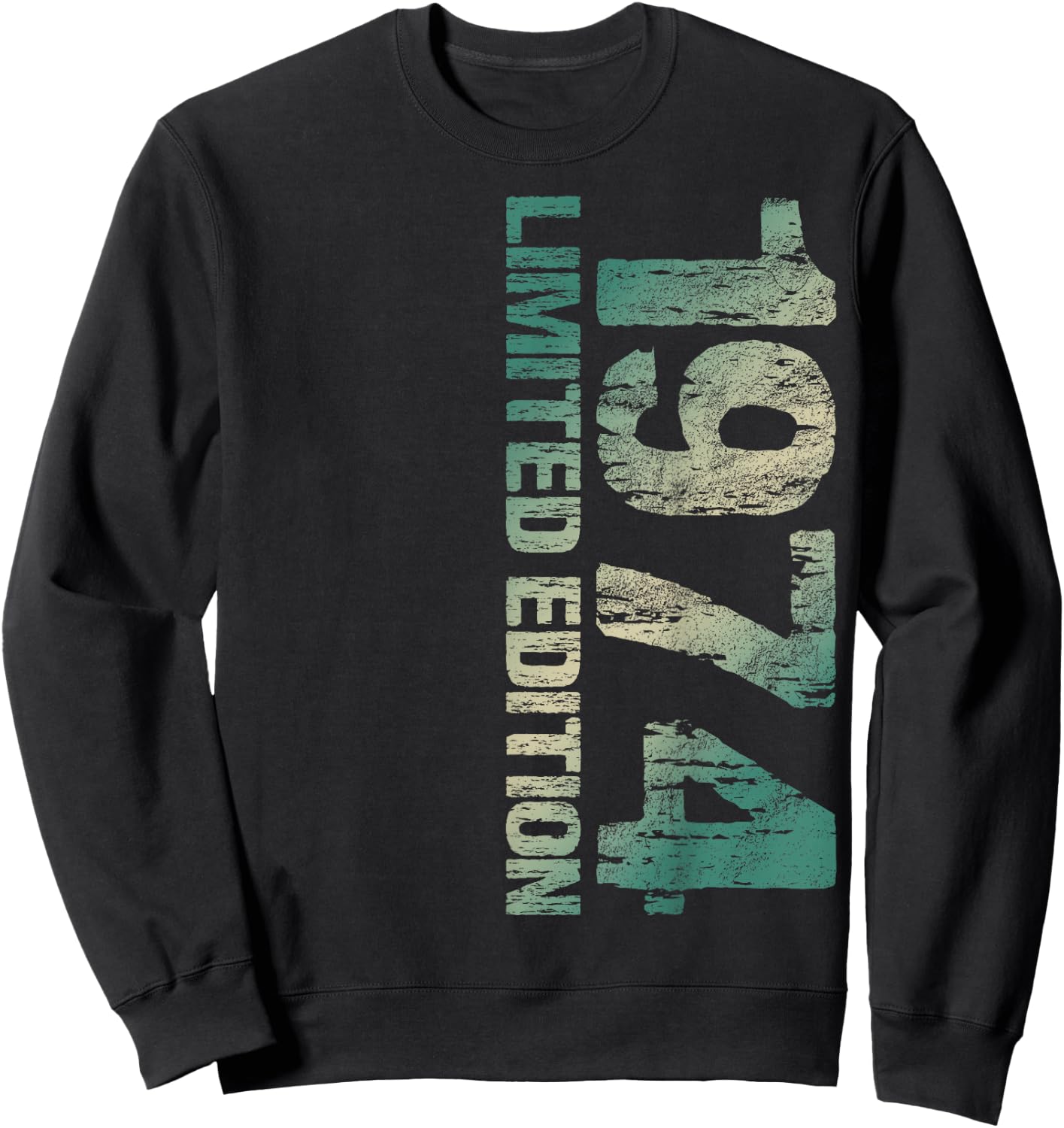 Age 51 Limited Edition 51th Birthday 1974 Sweatshirt - Sweatshirt | Black