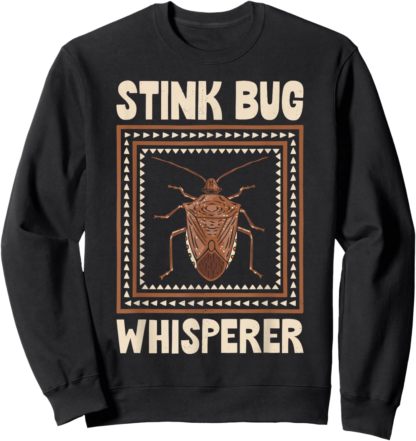 Stink Bug Whisperer Insect Collector Entomologist Boys Funny Sweatshirt - Sweatshirt | Black