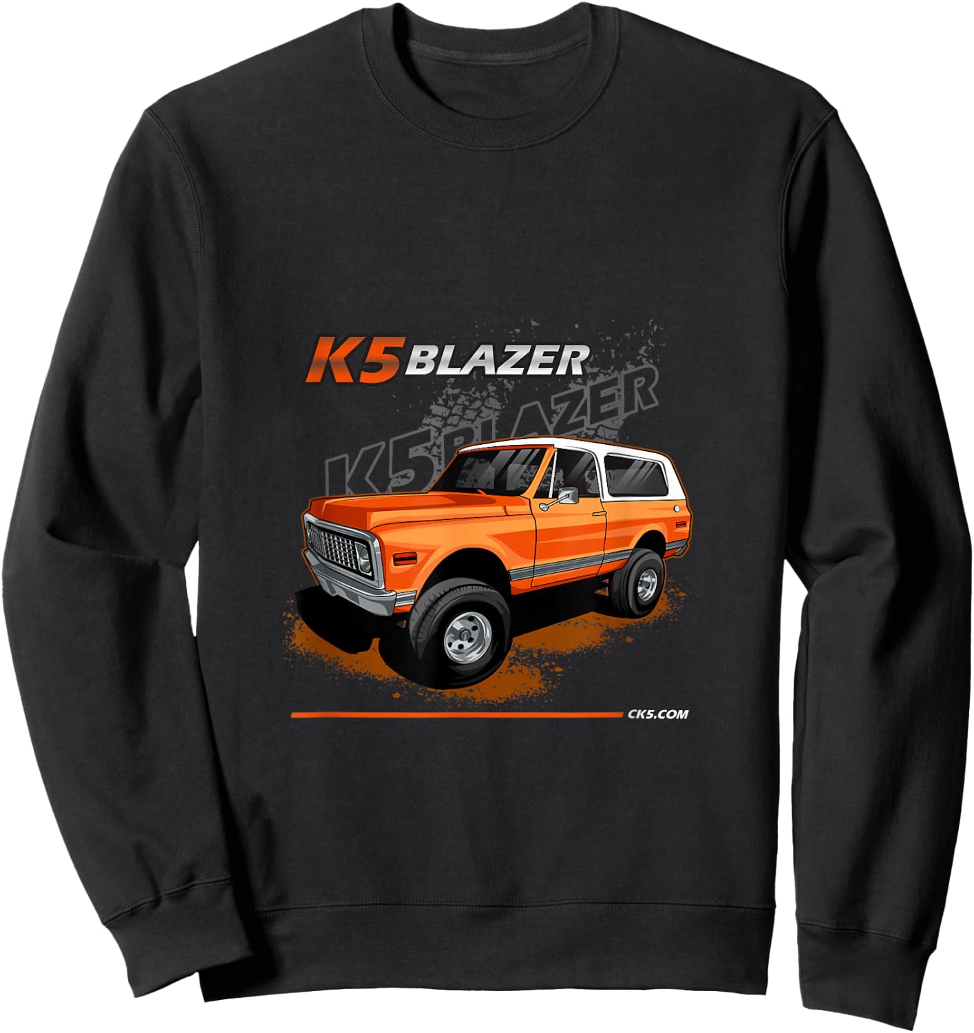 1971-1972 K5 Blazer 4x4 Sweatshirt - Sweatshirt | Black
