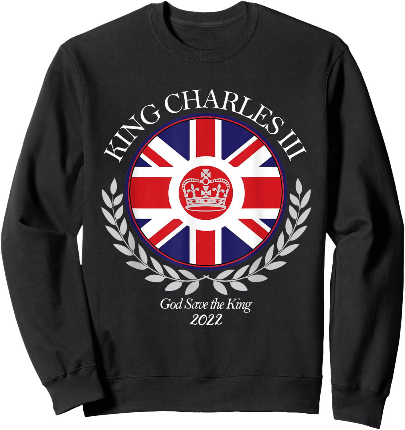 King Charles III Sweatshirt - Sweatshirt | Black