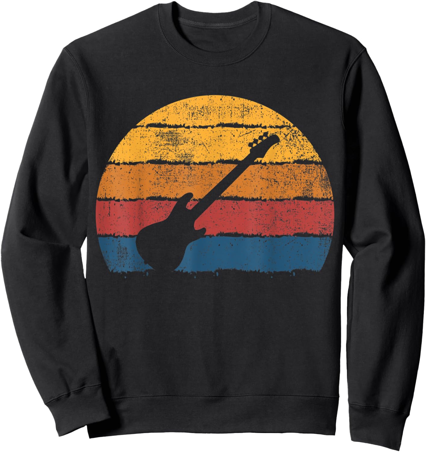Guitar Guitarist Sweatshirt - Sweatshirt | Black