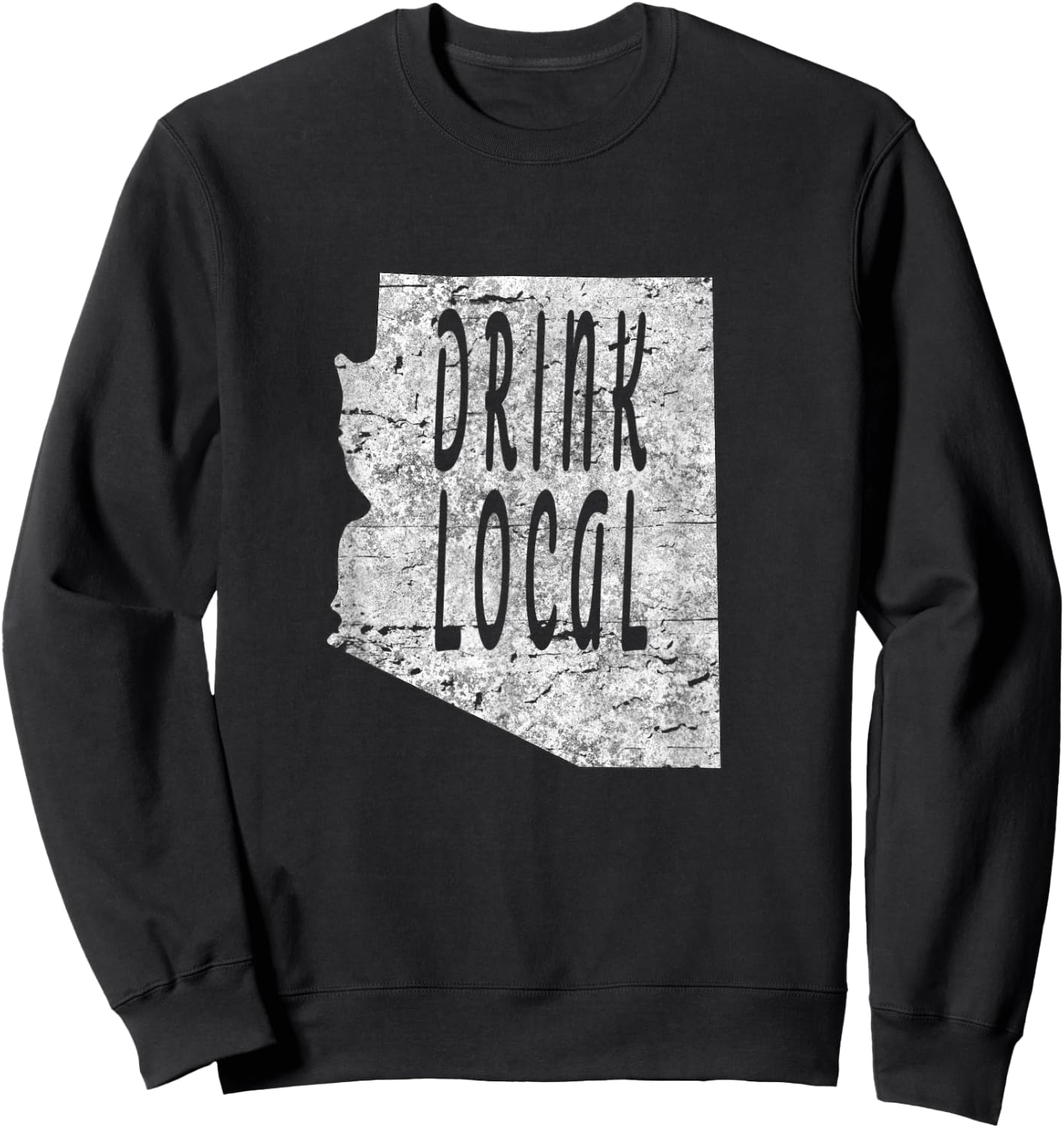 Vintage Drink local craft beer Arizona Sweatshirt - Sweatshirt | Black
