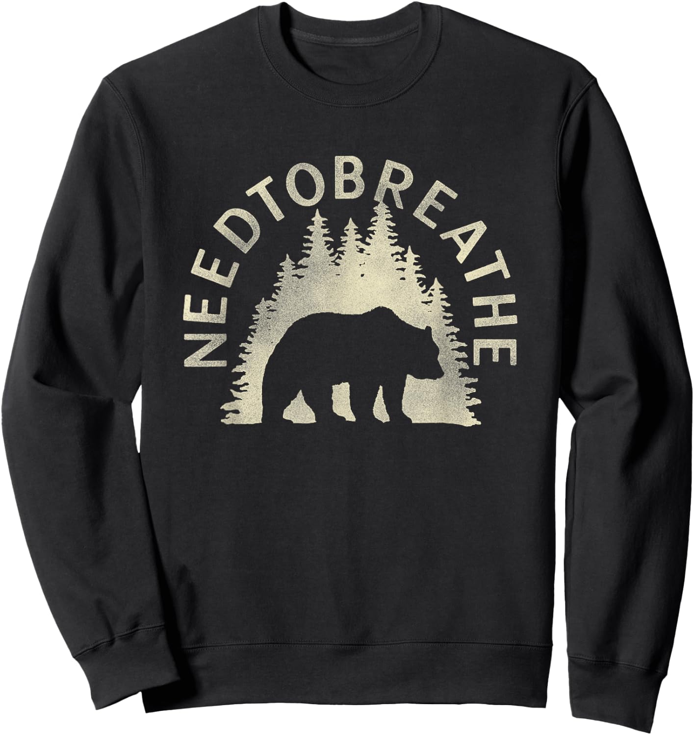 NEEDTOBREATHE Bear in the Woods Sweatshirt - Sweatshirt | Black