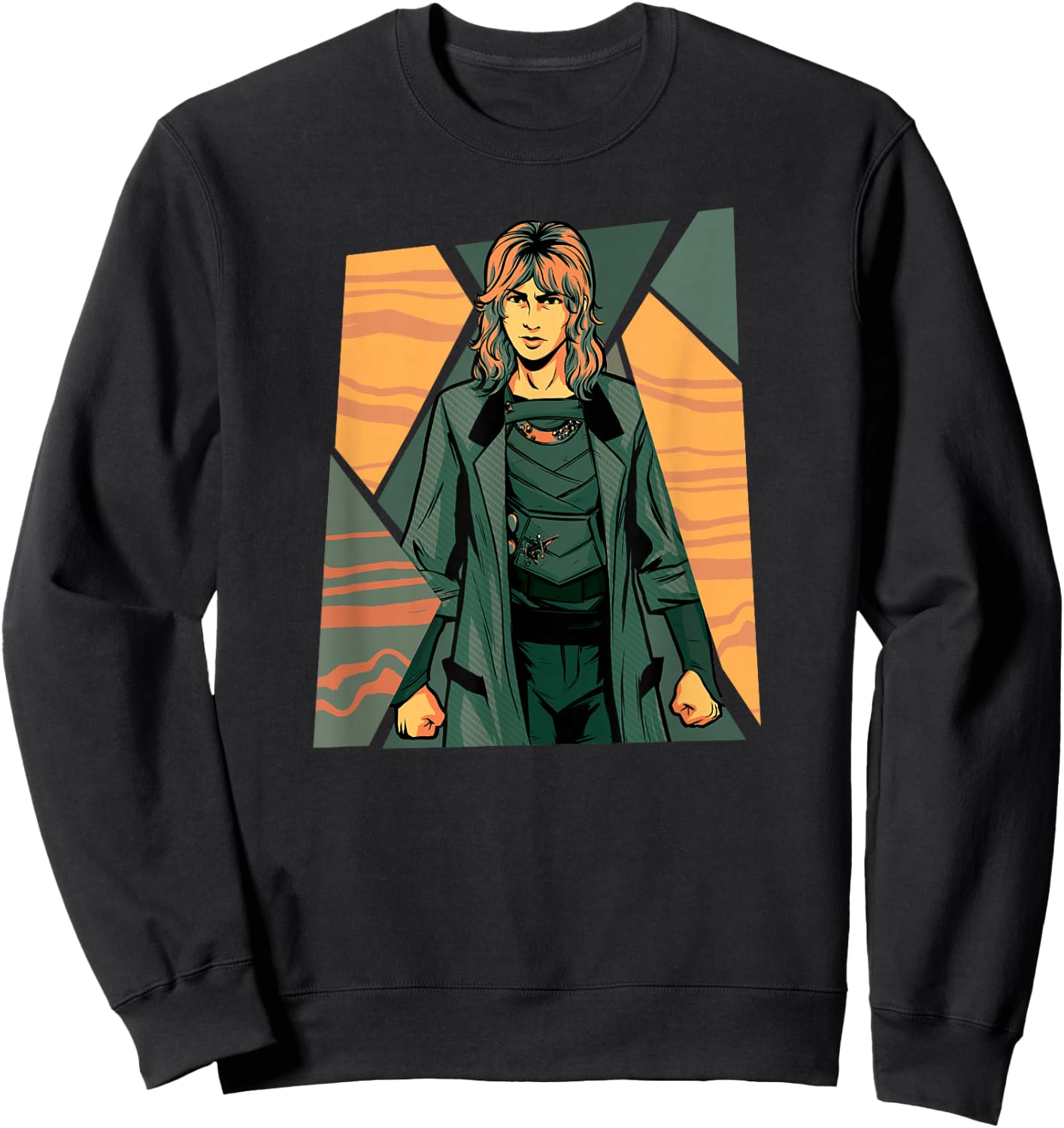 Marvel Studios Loki Season 2 Sylvie Shattered Disney+ MCU Sweatshirt - Sweatshirt | Black