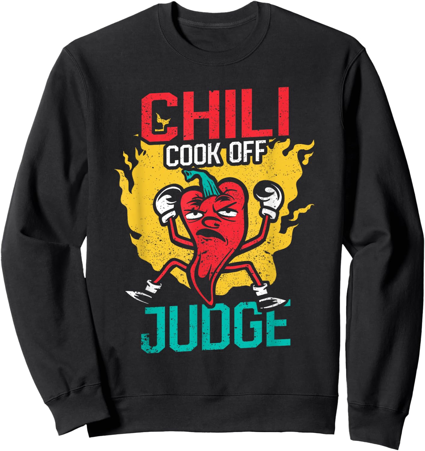 Chili Cook Off Judge Funny Mexican BCC Mexico Cooking Chef Sweatshirt - Sweatshirt | Black