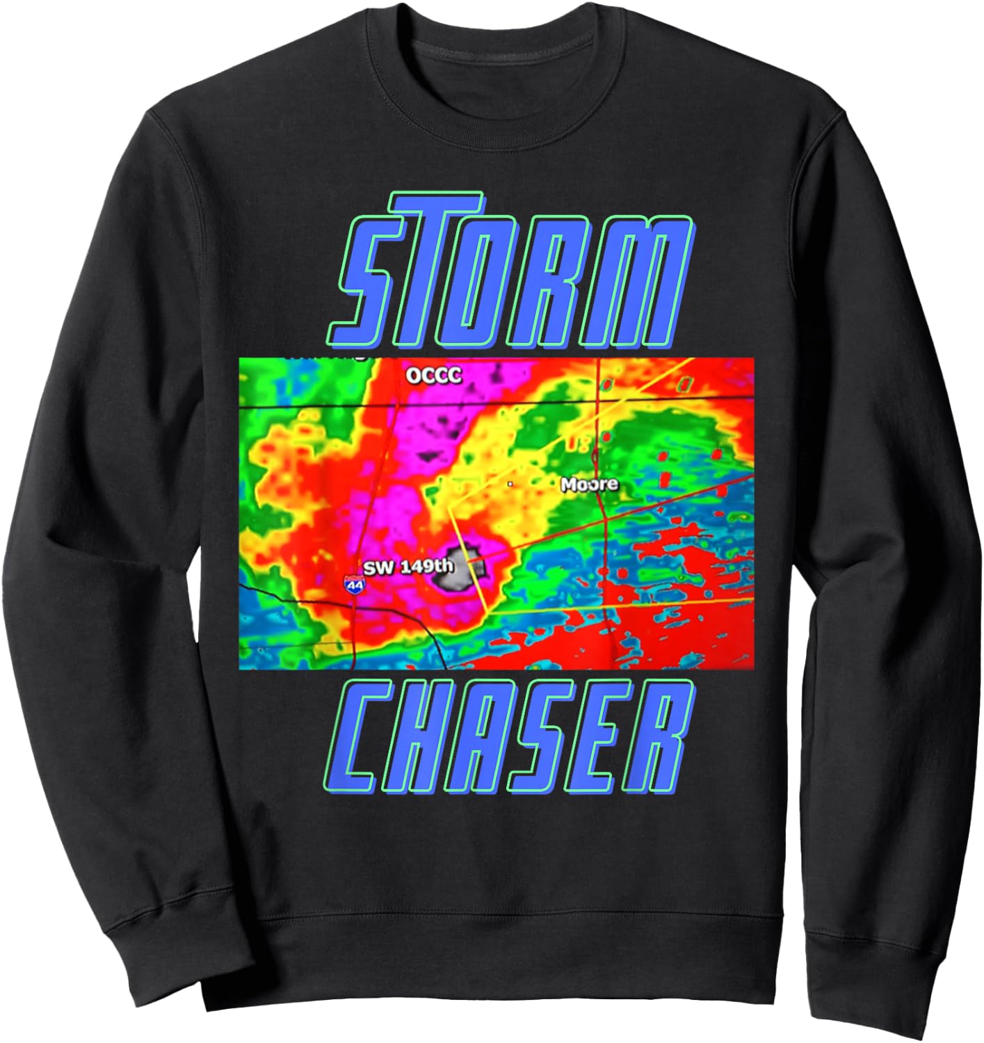 Storm Chaser Sweatshirt - Sweatshirt | Black