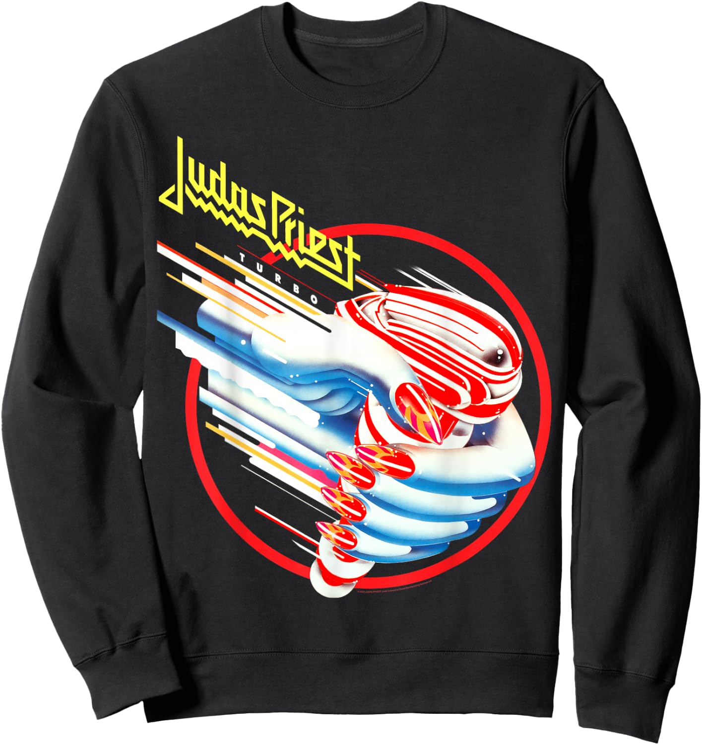 Judas Priest – Turbo Album Sweatshirt - Sweatshirt | Black