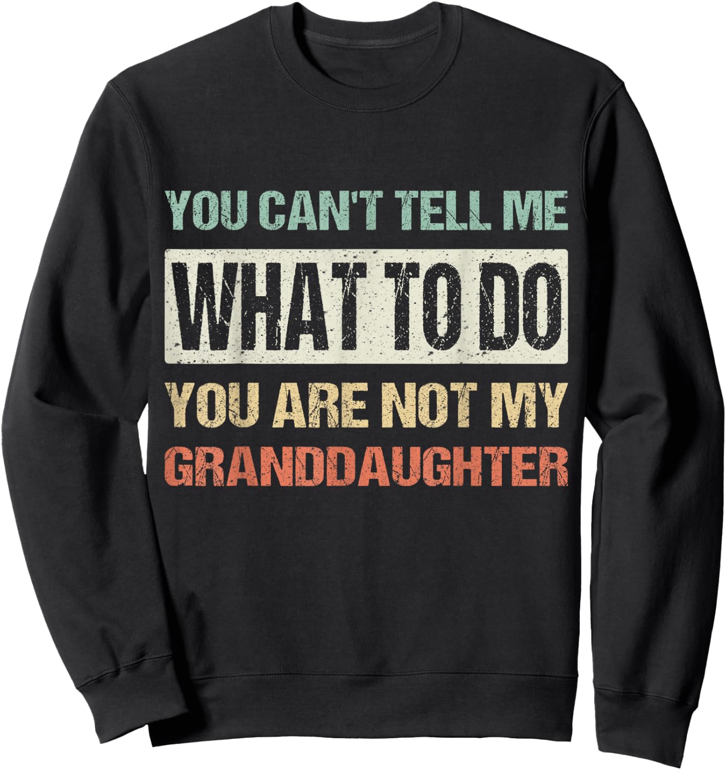 Funny Grandpa Art For Grandfather Gramps Men Poppy Papi Sweatshirt - Sweatshirt | Black