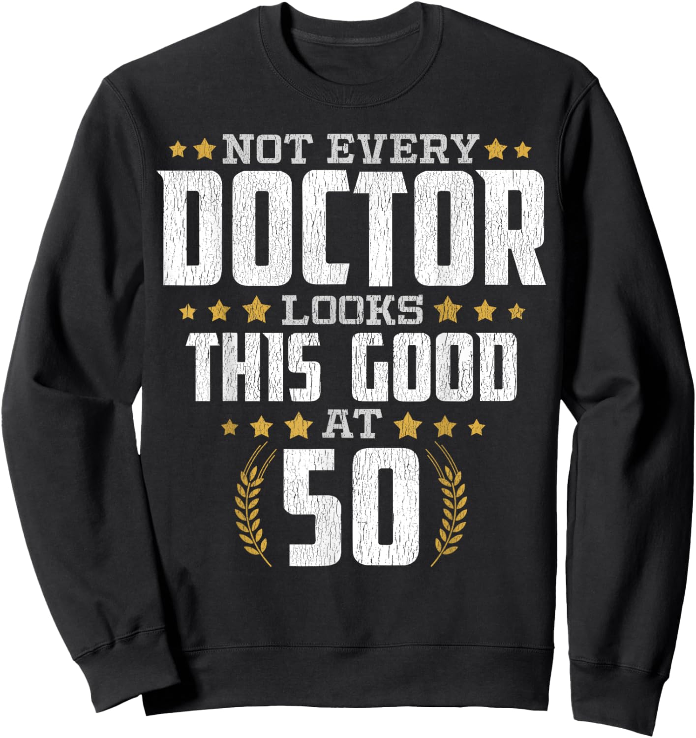 Doctor 50th Birthday Sweatshirt - Sweatshirt | Black