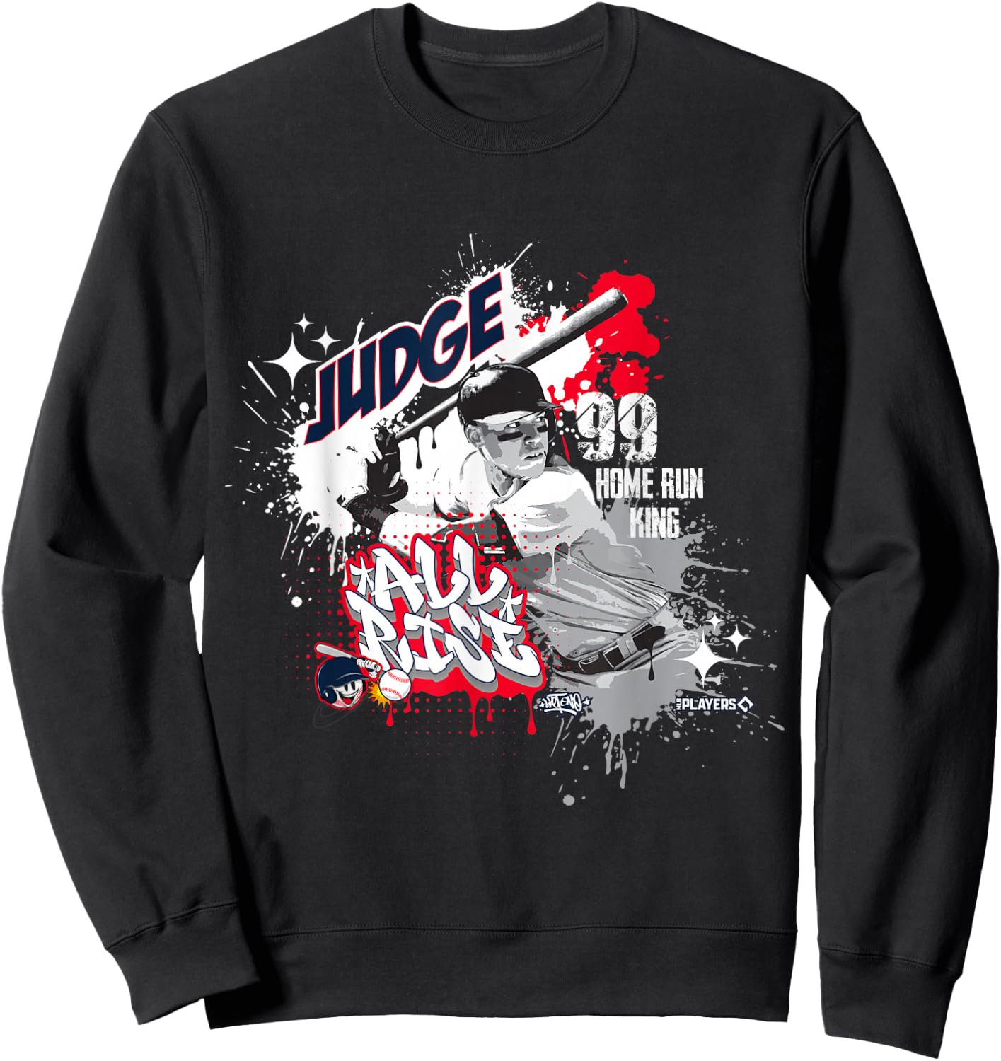 Aaron Judge New York Baseball Sket One x MLB Players Sweatshirt - Sweatshirt | Black
